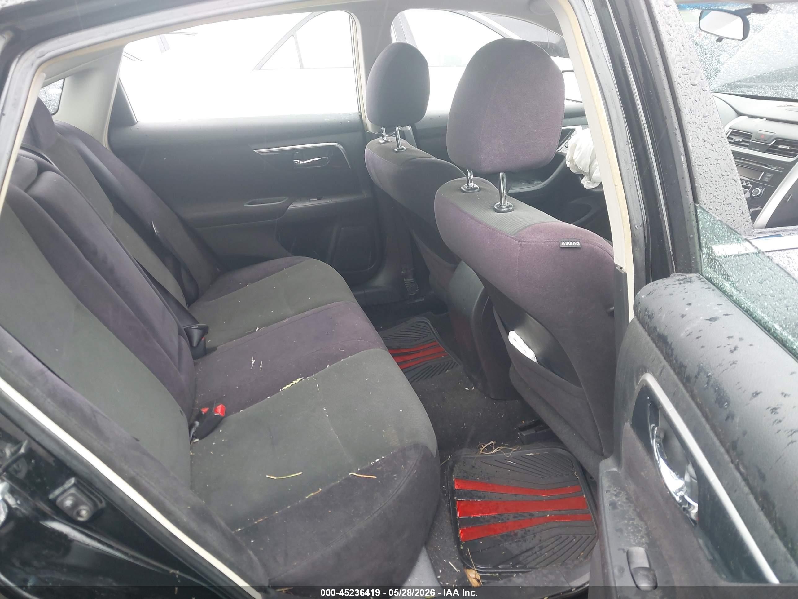 2013 Nissan Altima 2.5 S Black vin: 1N4AL3AP4DC207283