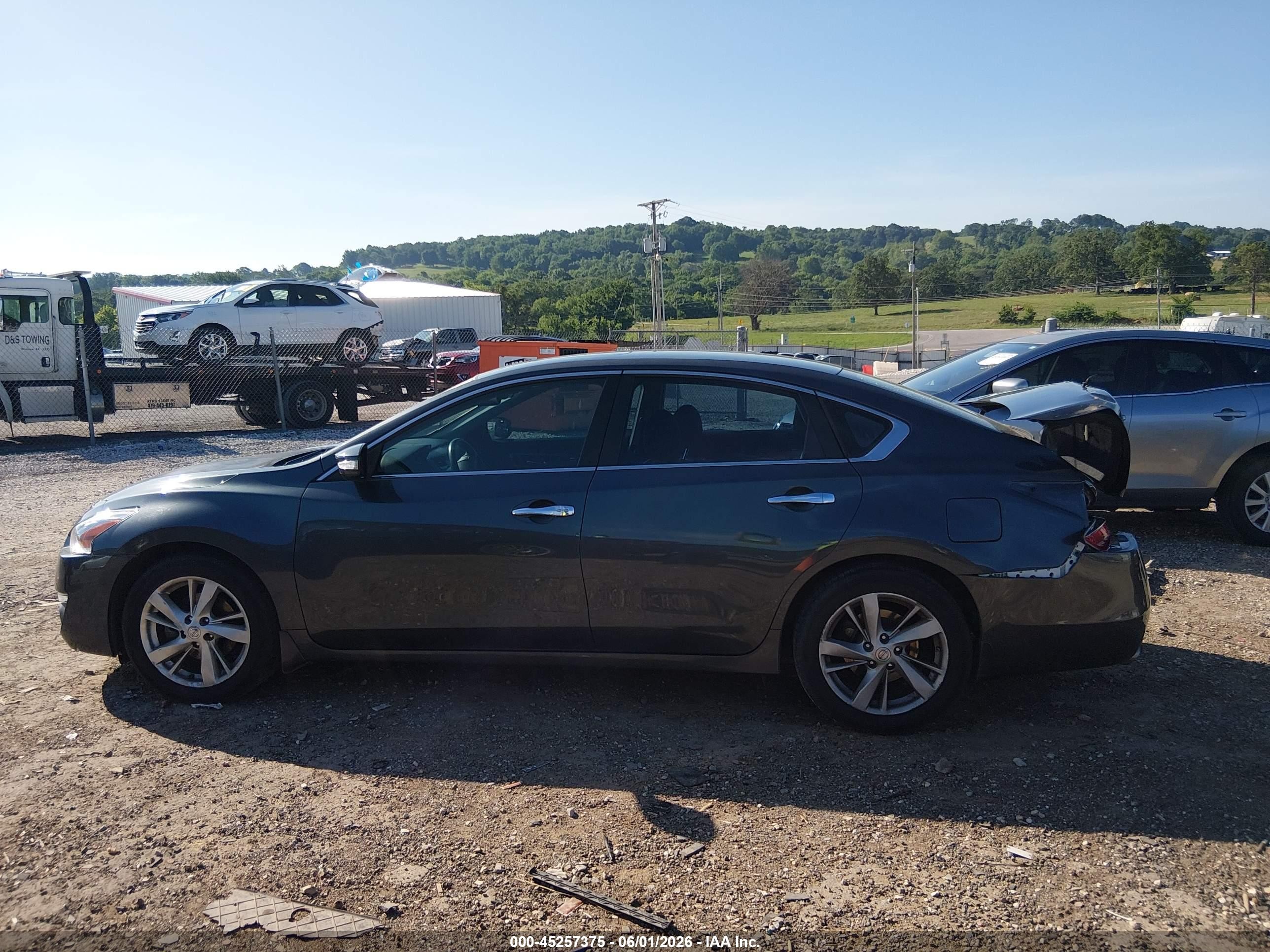 2013 Nissan Altima 2.5 Sl Gray vin: 1N4AL3AP4DC210006