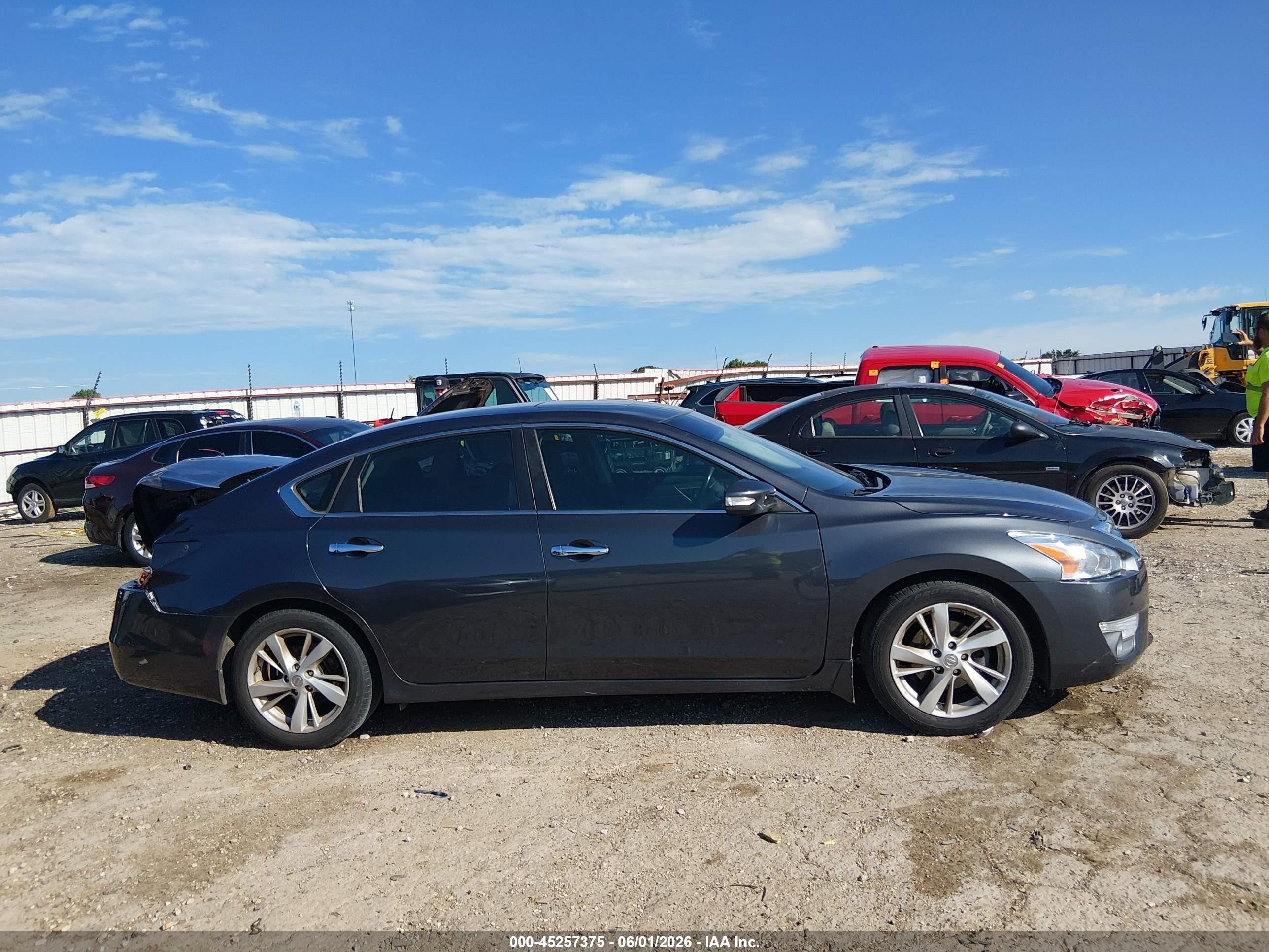2013 Nissan Altima 2.5 Sl Gray vin: 1N4AL3AP4DC210006