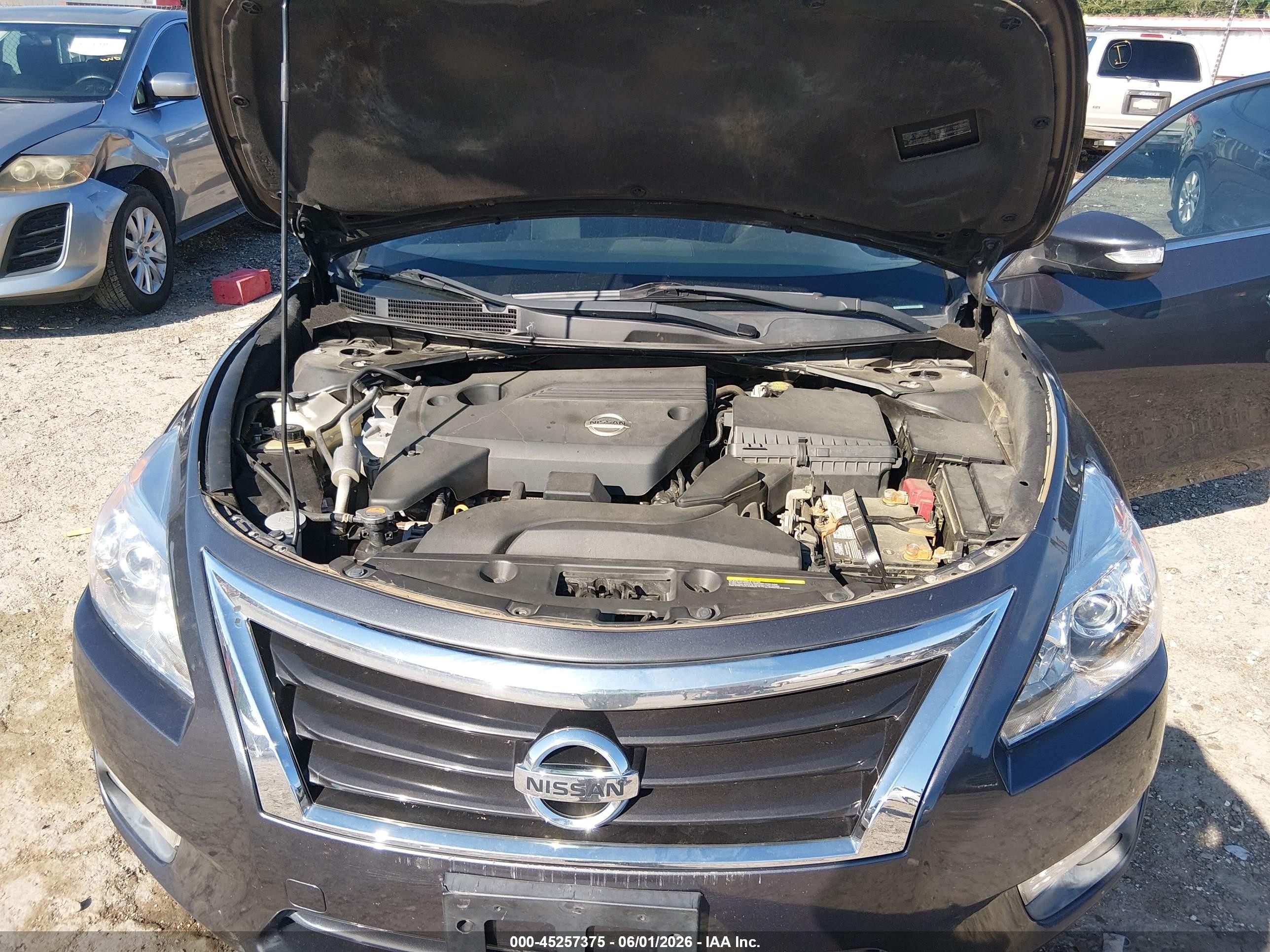2013 Nissan Altima 2.5 Sl Gray vin: 1N4AL3AP4DC210006