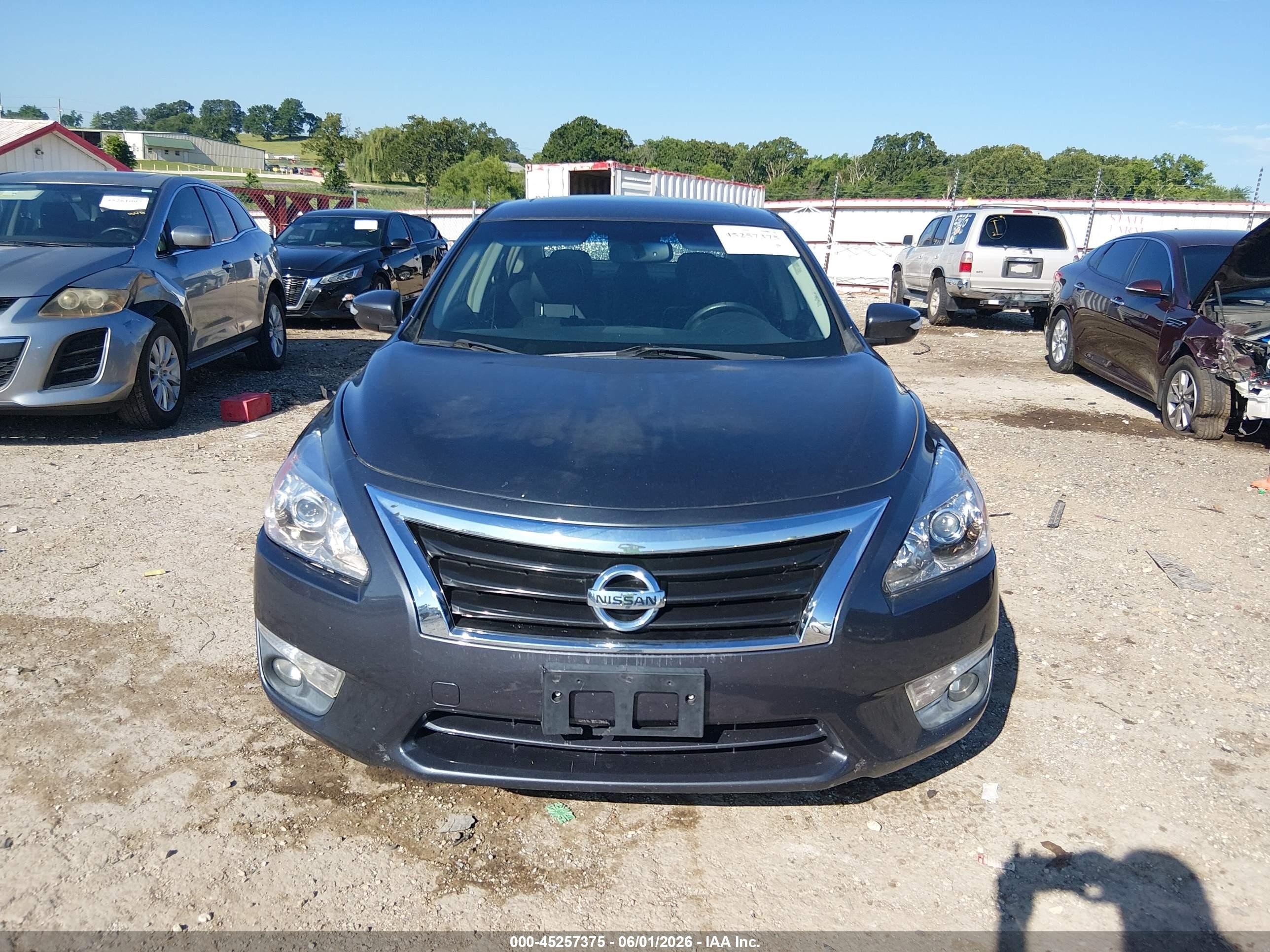 2013 Nissan Altima 2.5 Sl Gray vin: 1N4AL3AP4DC210006
