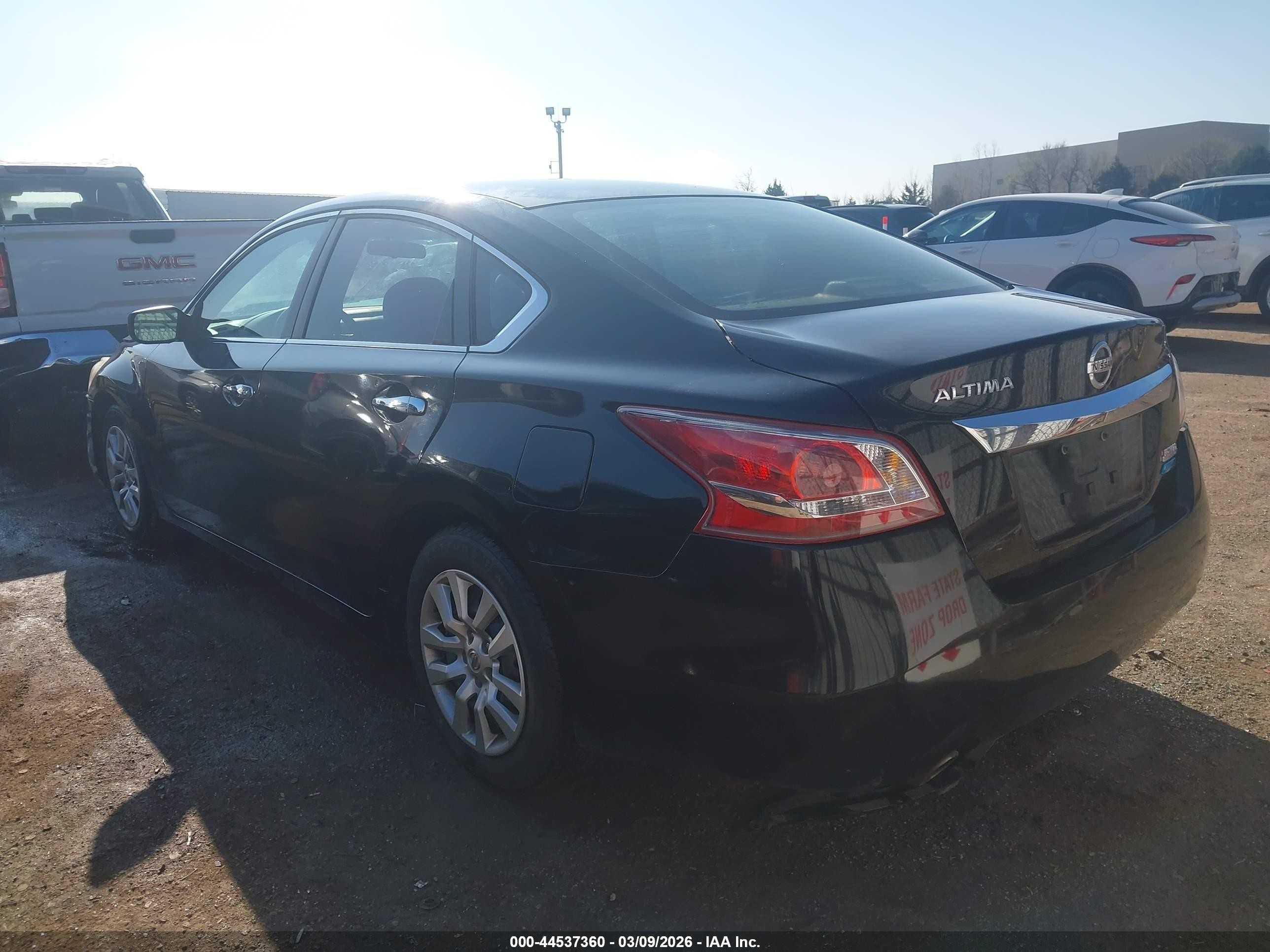 2013 Nissan Altima 2.5 S Черный vin: 1N4AL3AP4DC219286