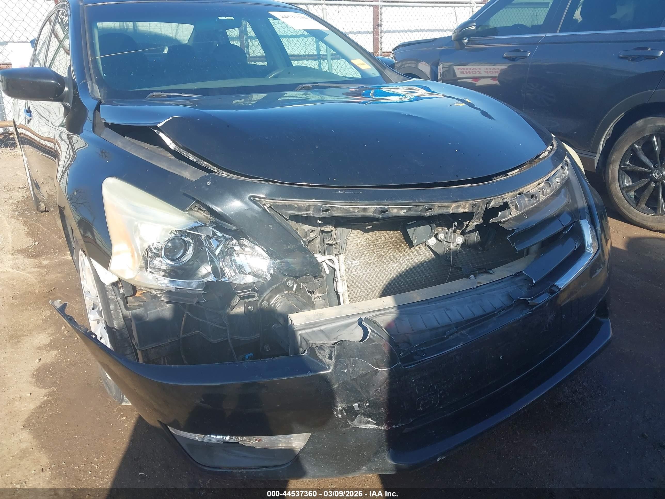 2013 Nissan Altima 2.5 S Черный vin: 1N4AL3AP4DC219286