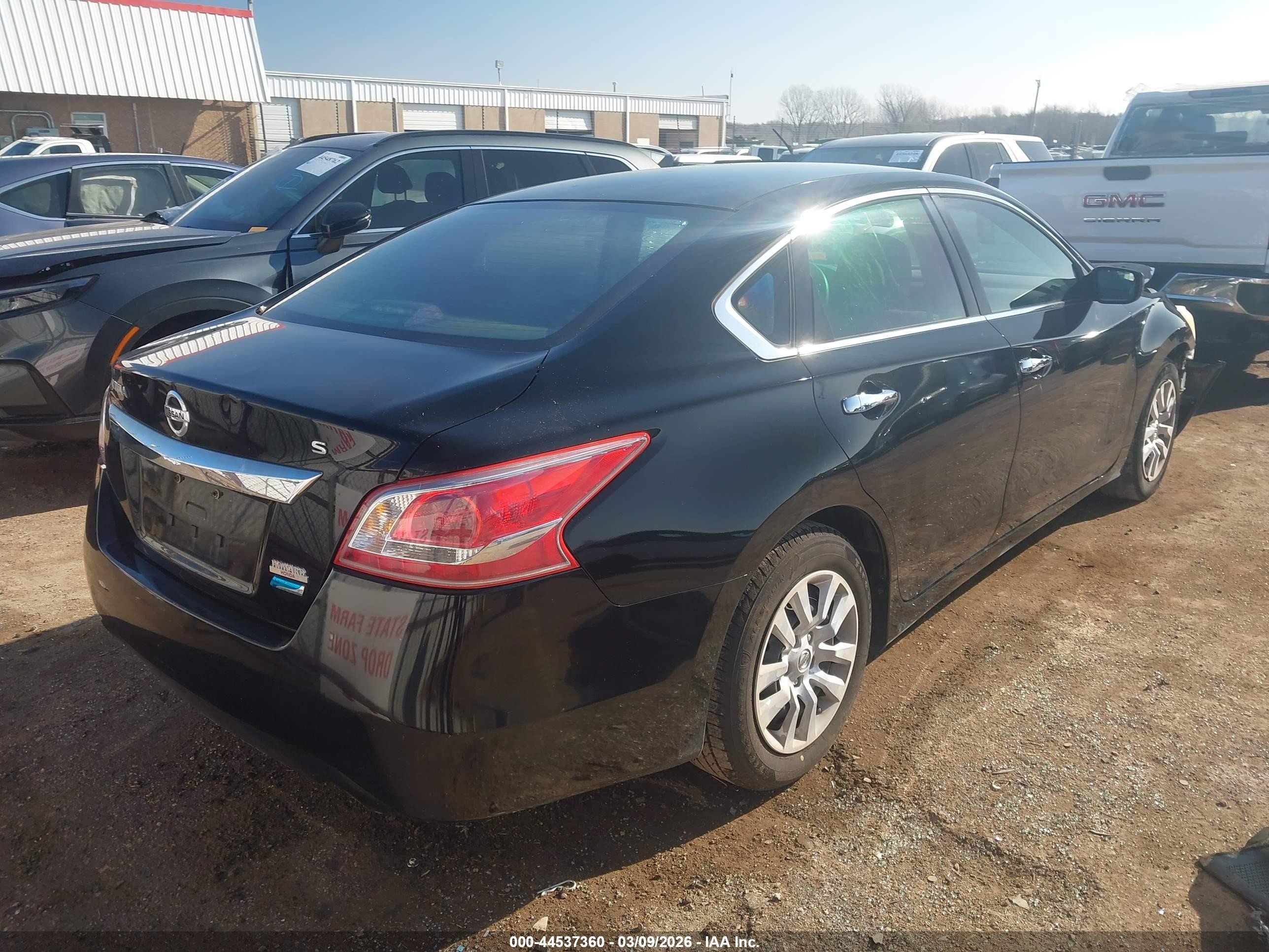2013 Nissan Altima 2.5 S Черный vin: 1N4AL3AP4DC219286