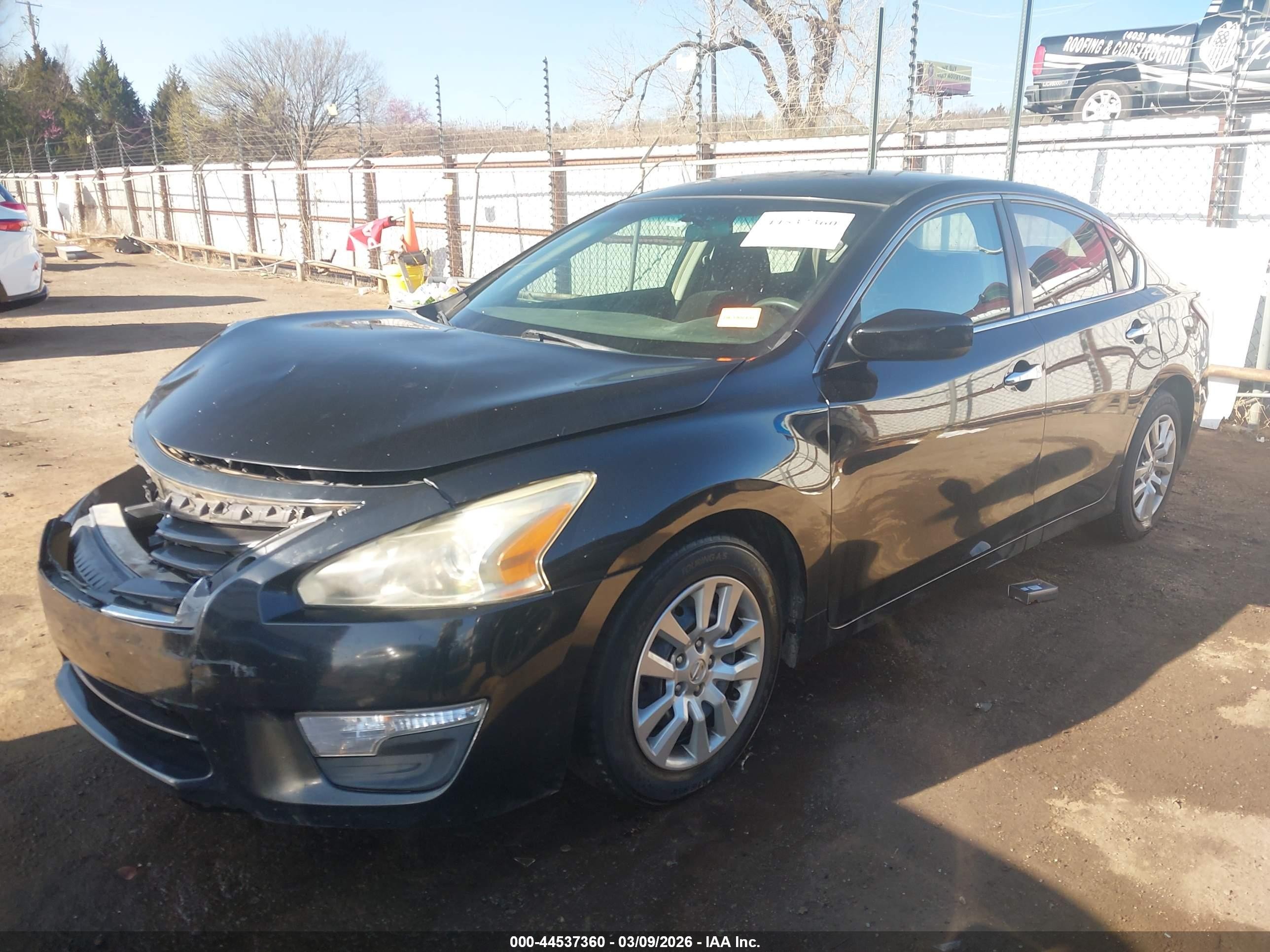 2013 Nissan Altima 2.5 S Черный vin: 1N4AL3AP4DC219286