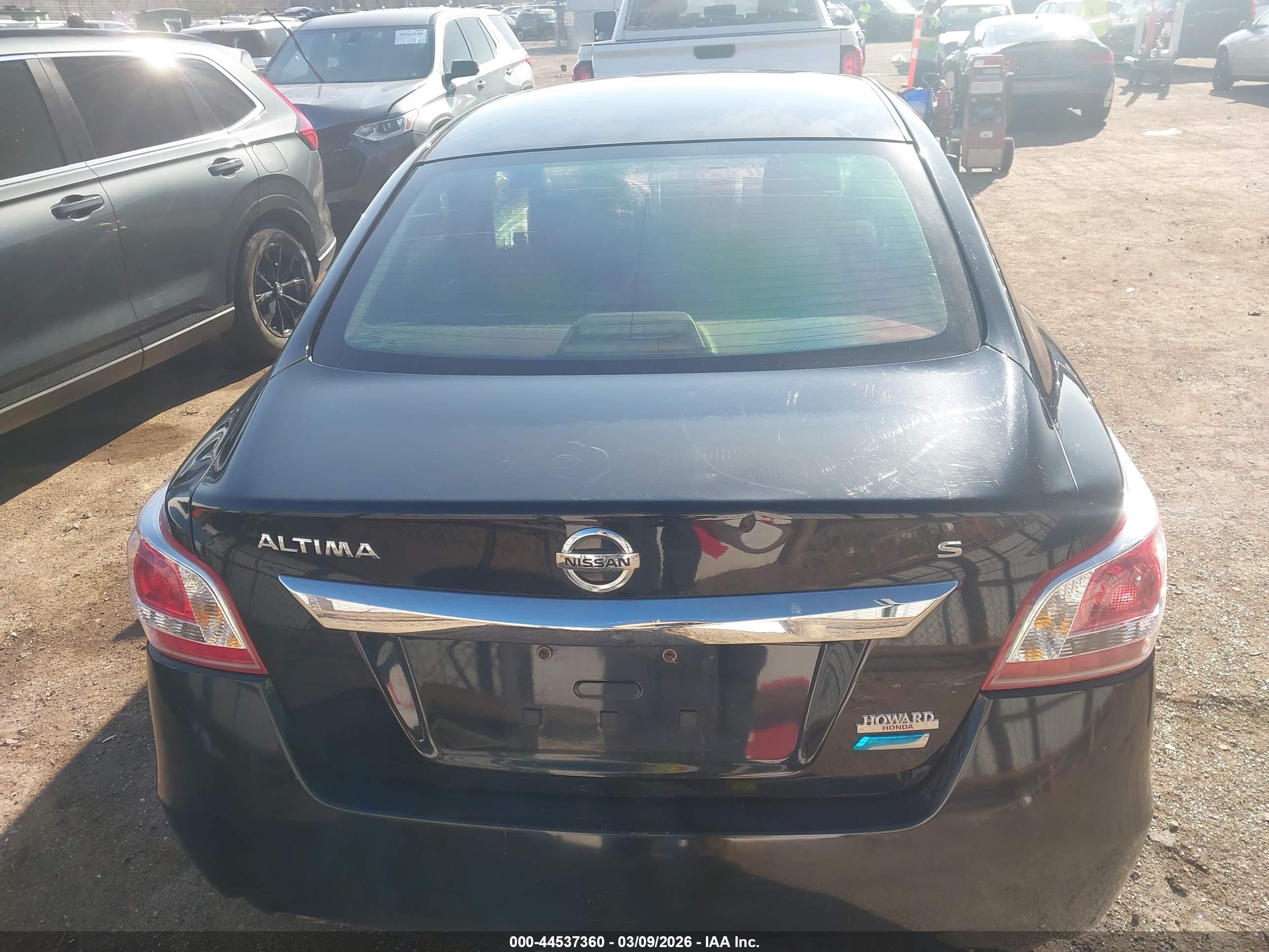 2013 Nissan Altima 2.5 S Черный vin: 1N4AL3AP4DC219286