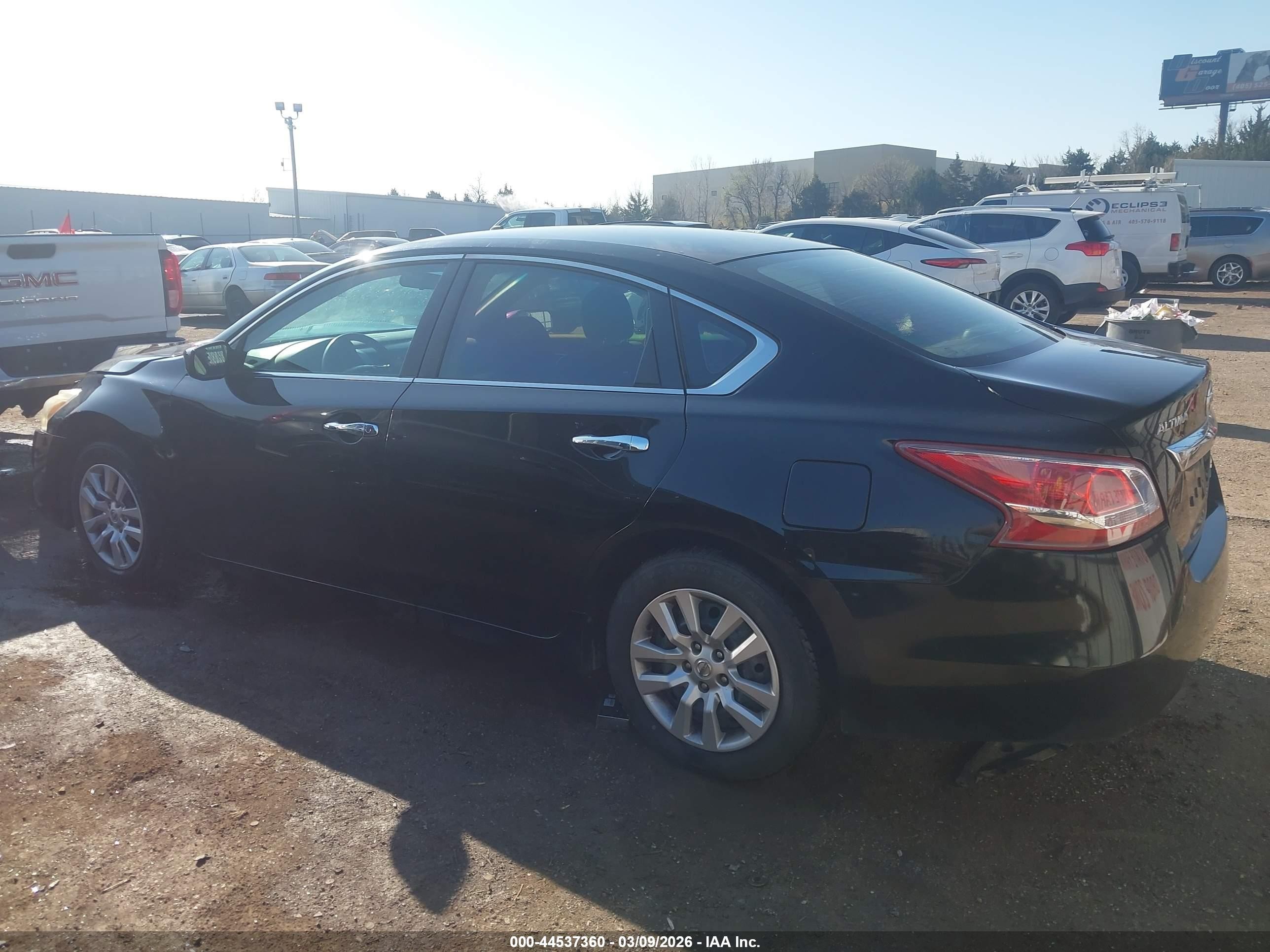 2013 Nissan Altima 2.5 S Черный vin: 1N4AL3AP4DC219286