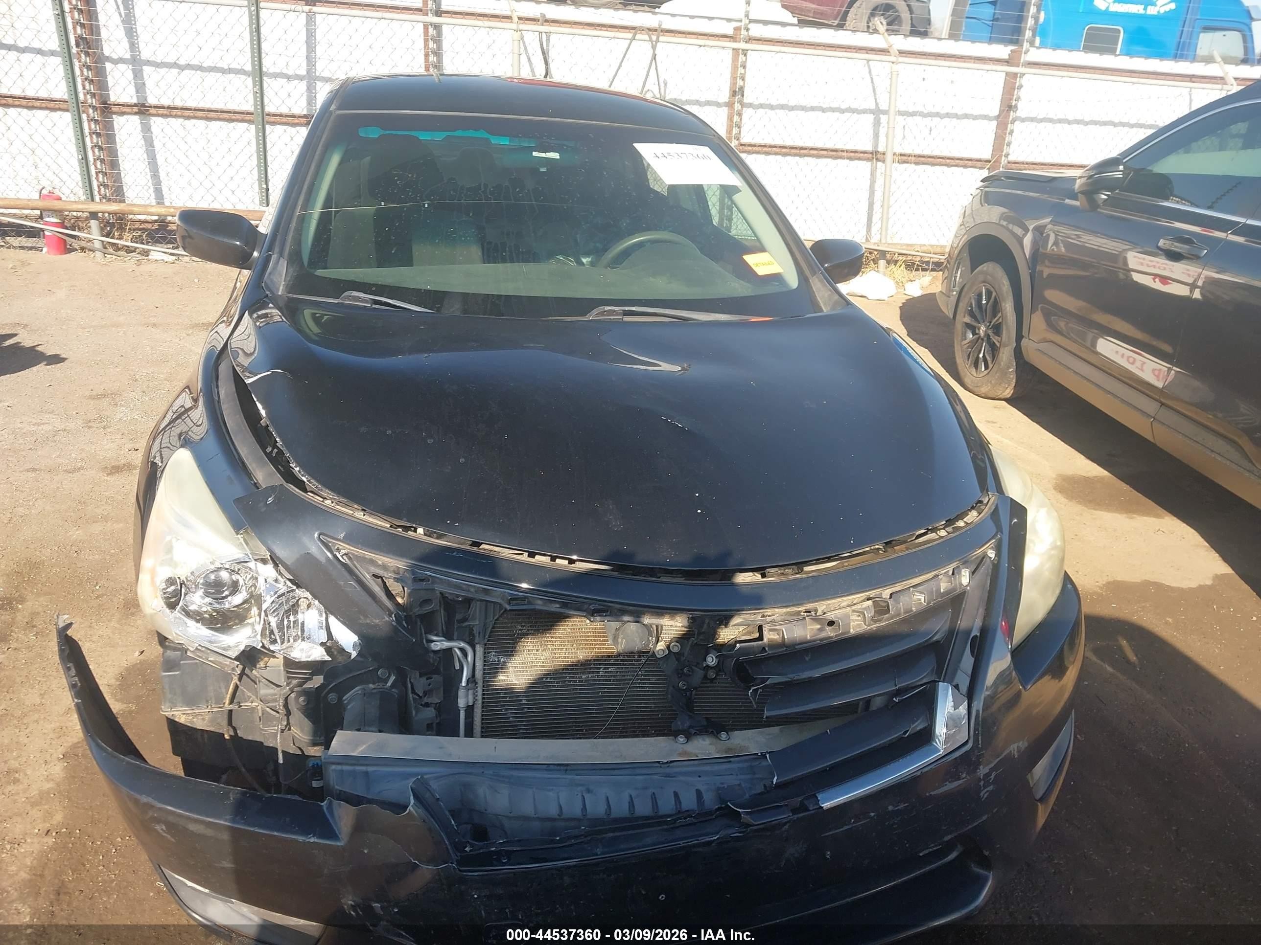 2013 Nissan Altima 2.5 S Черный vin: 1N4AL3AP4DC219286