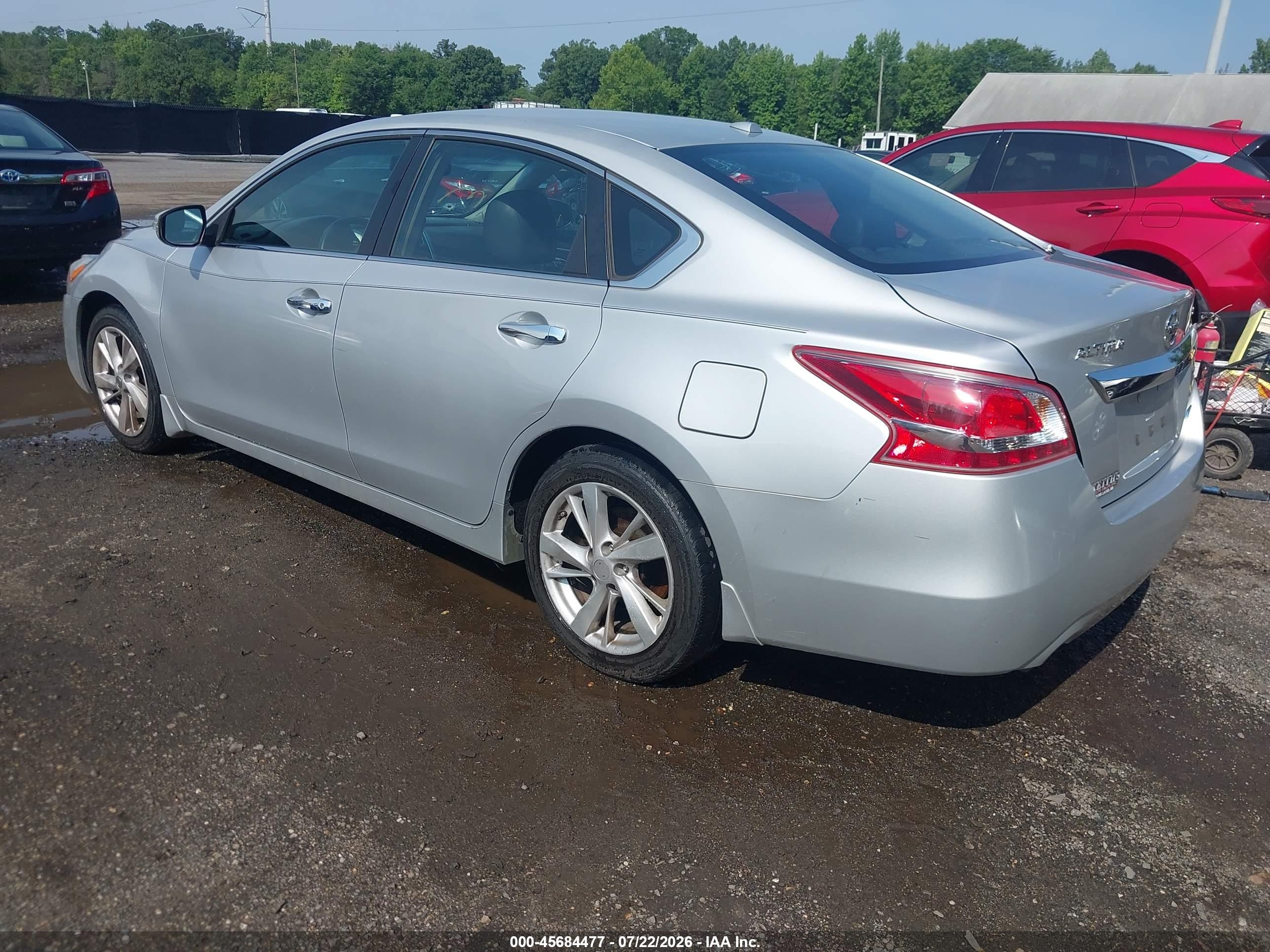 2013 Nissan Altima 2.5 Sl Silver vin: 1N4AL3AP4DC237710