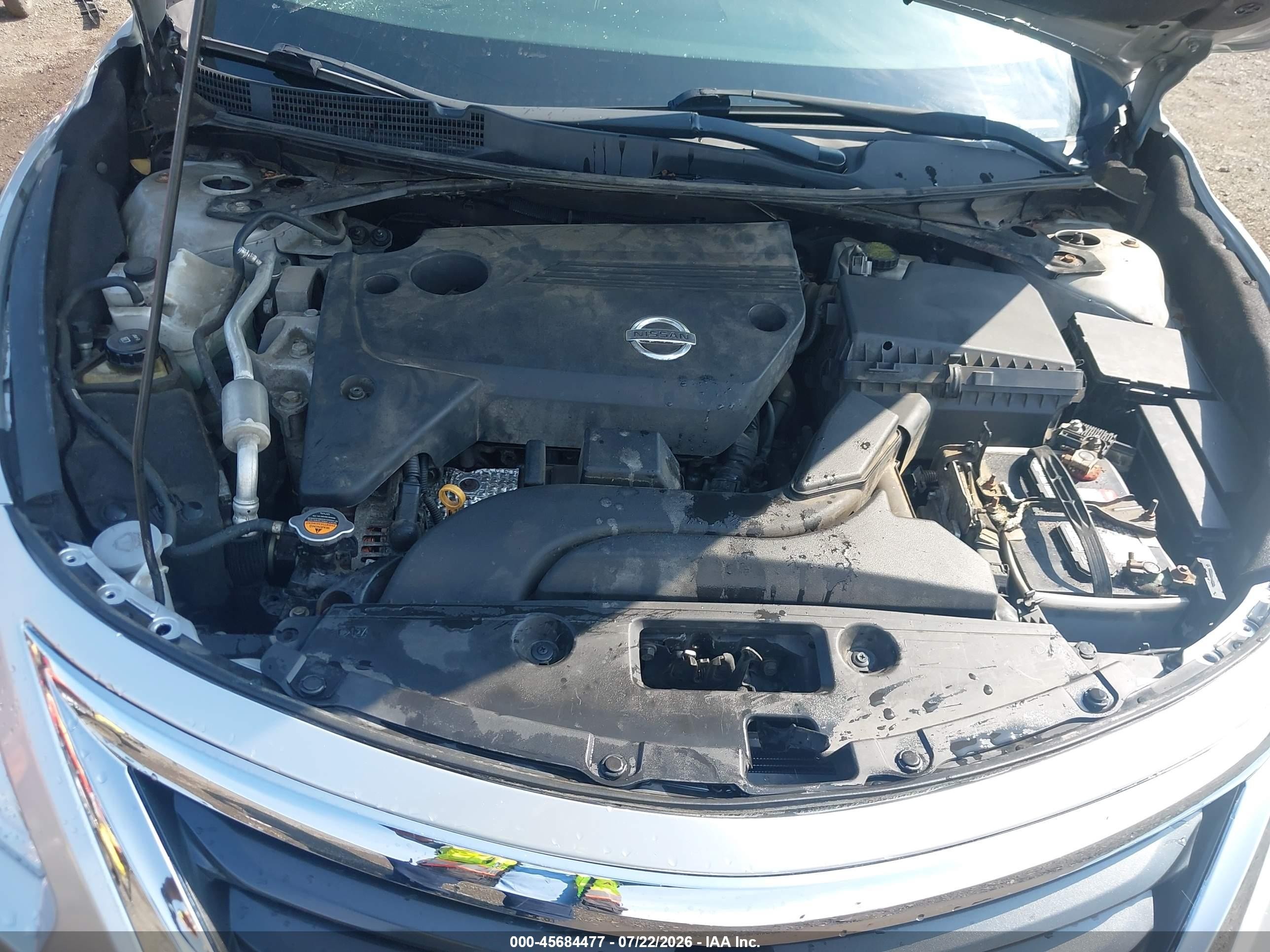 2013 Nissan Altima 2.5 Sl Silver vin: 1N4AL3AP4DC237710