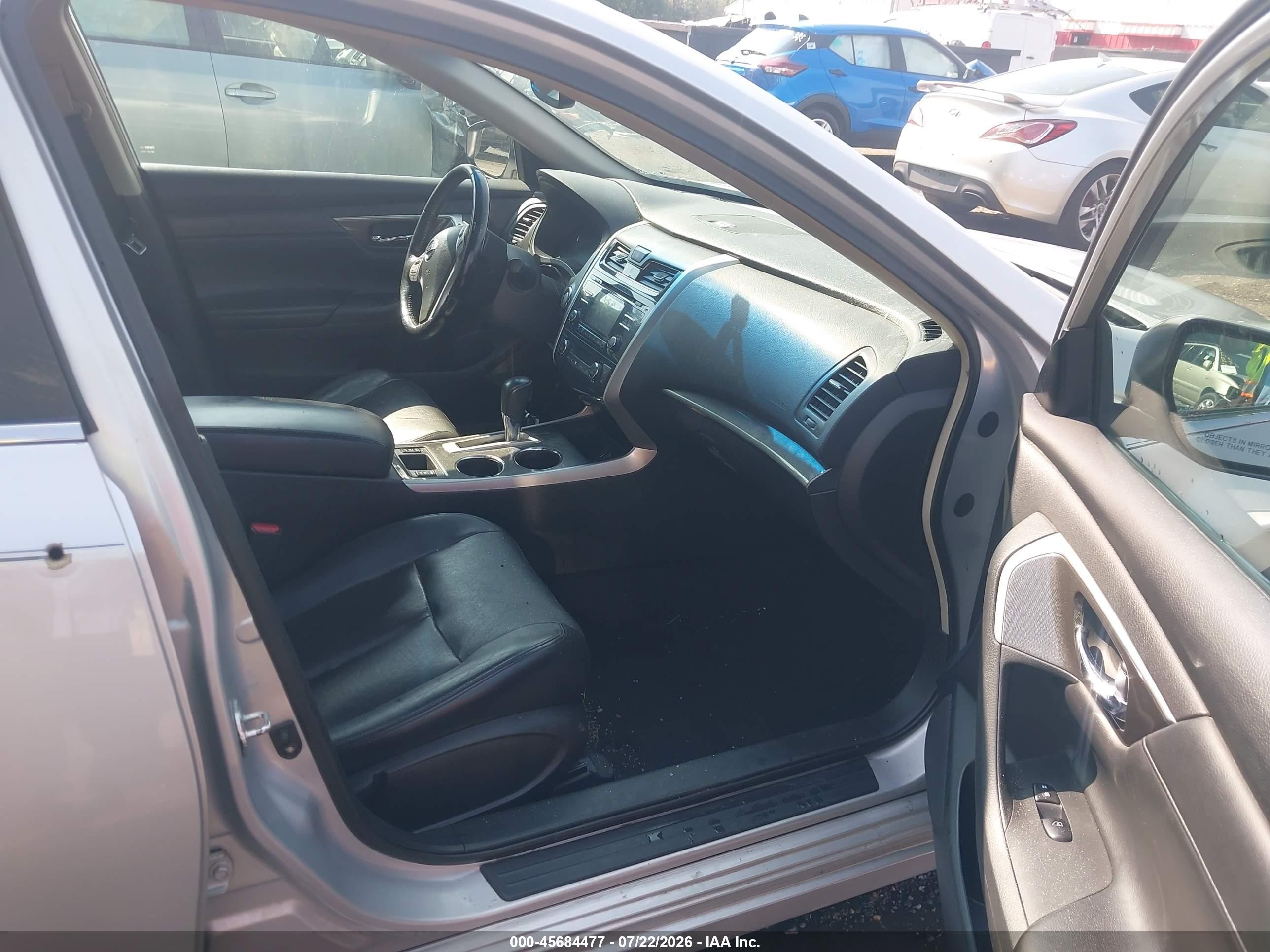 2013 Nissan Altima 2.5 Sl Silver vin: 1N4AL3AP4DC237710