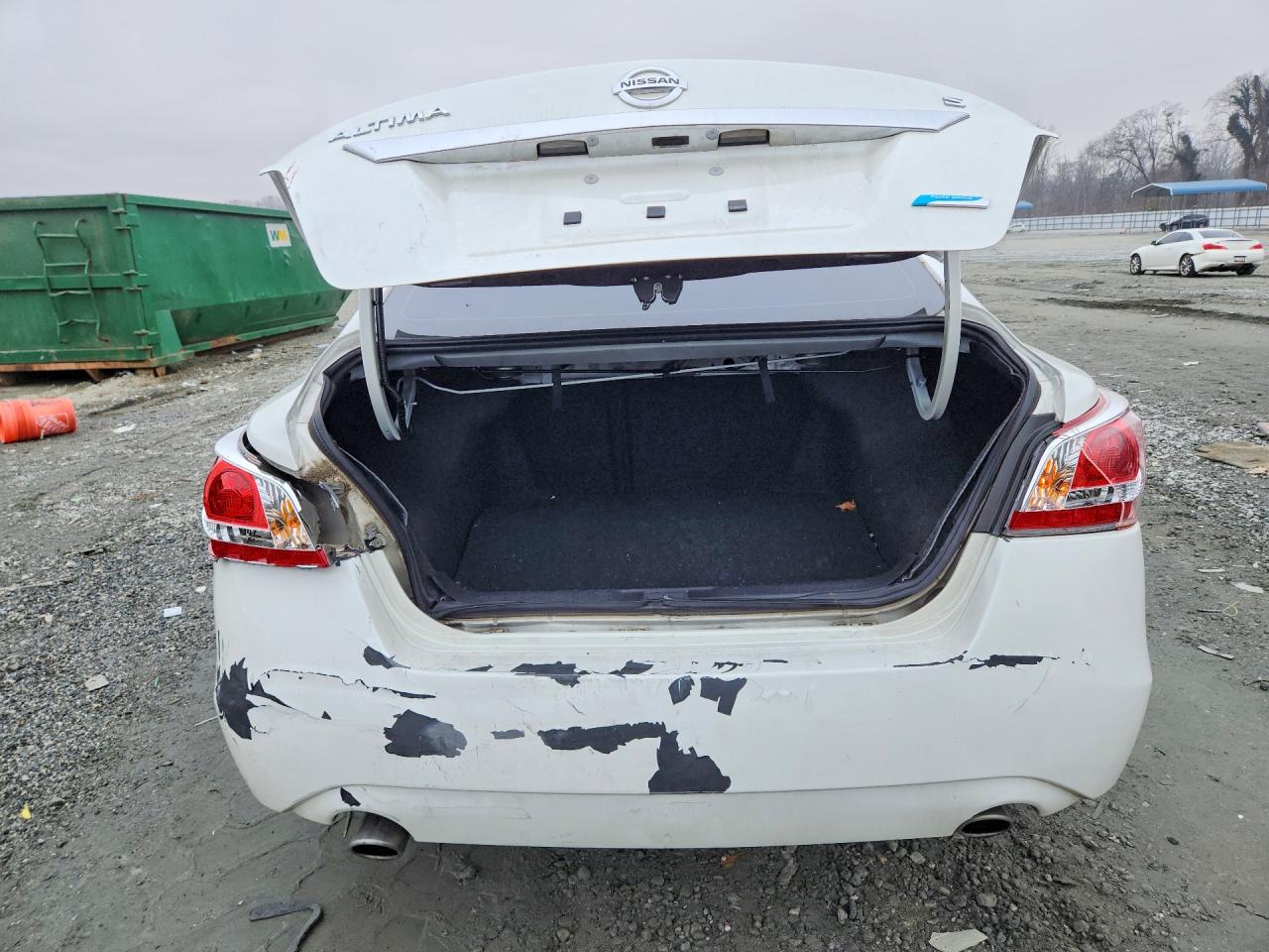 2013 Nissan Altima 2.5 White vin: 1N4AL3AP4DC245371