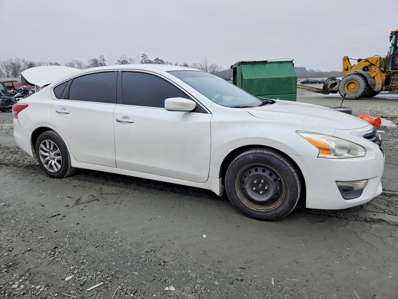 2013 Nissan Altima 2.5 White vin: 1N4AL3AP4DC245371