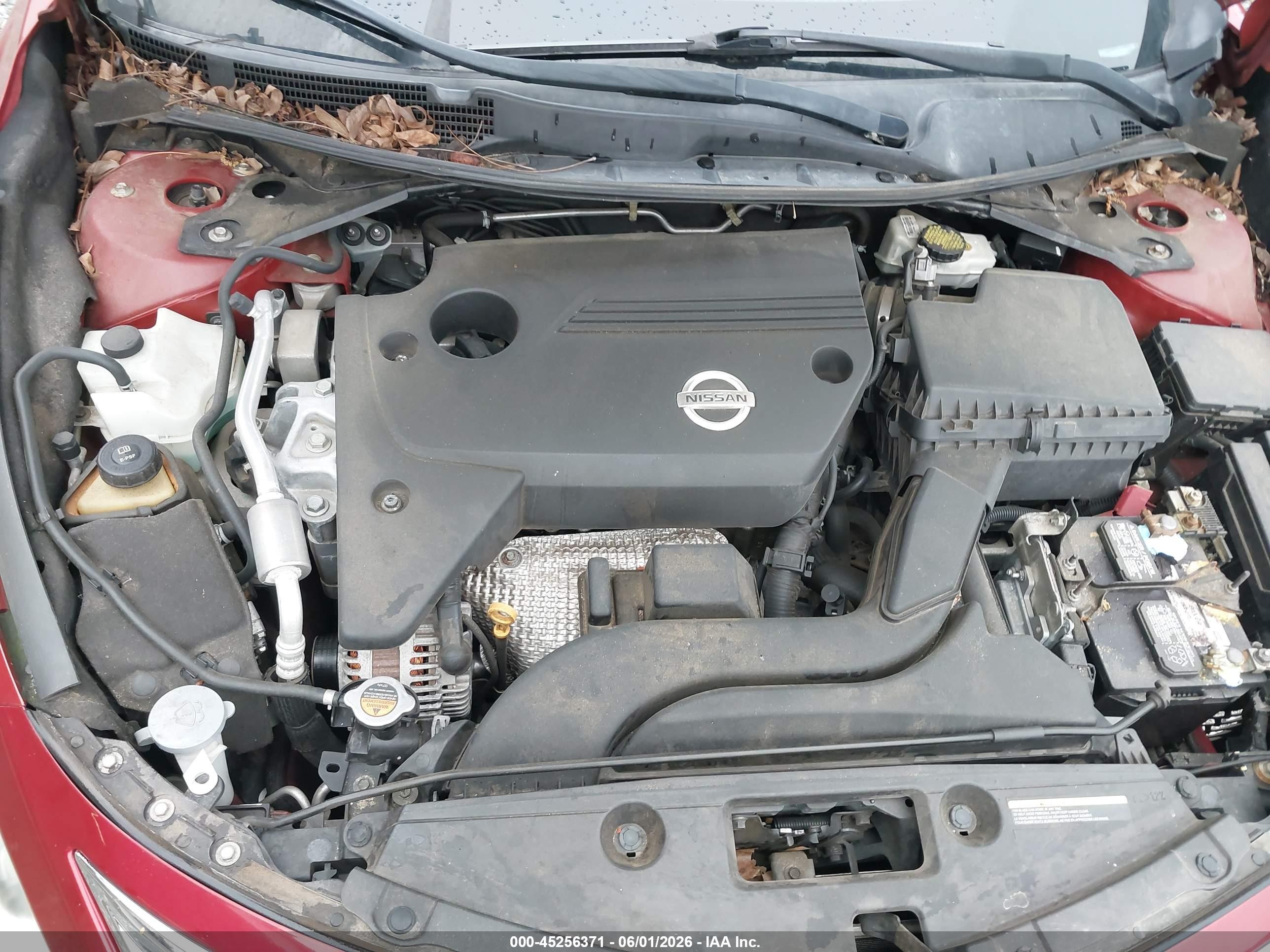 2013 Nissan Altima 2.5 S Red vin: 1N4AL3AP4DC246763