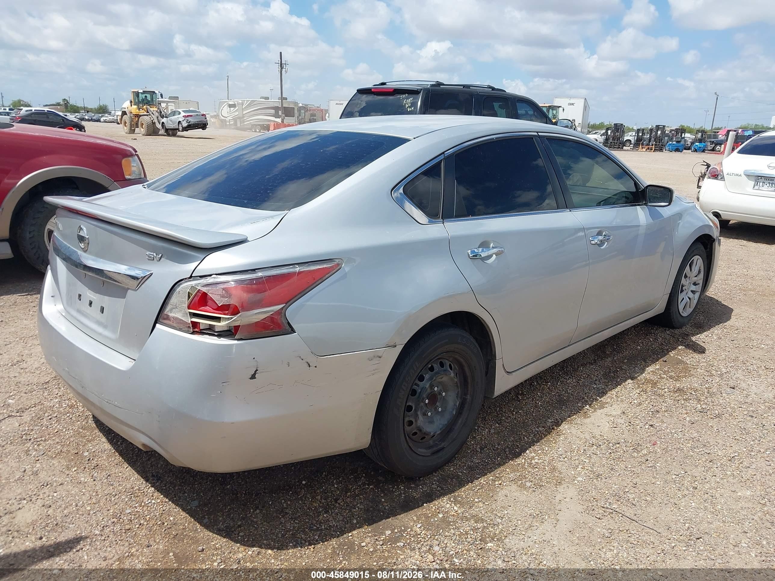 2013 Nissan Altima 2.5 S Silver vin: 1N4AL3AP4DC255365