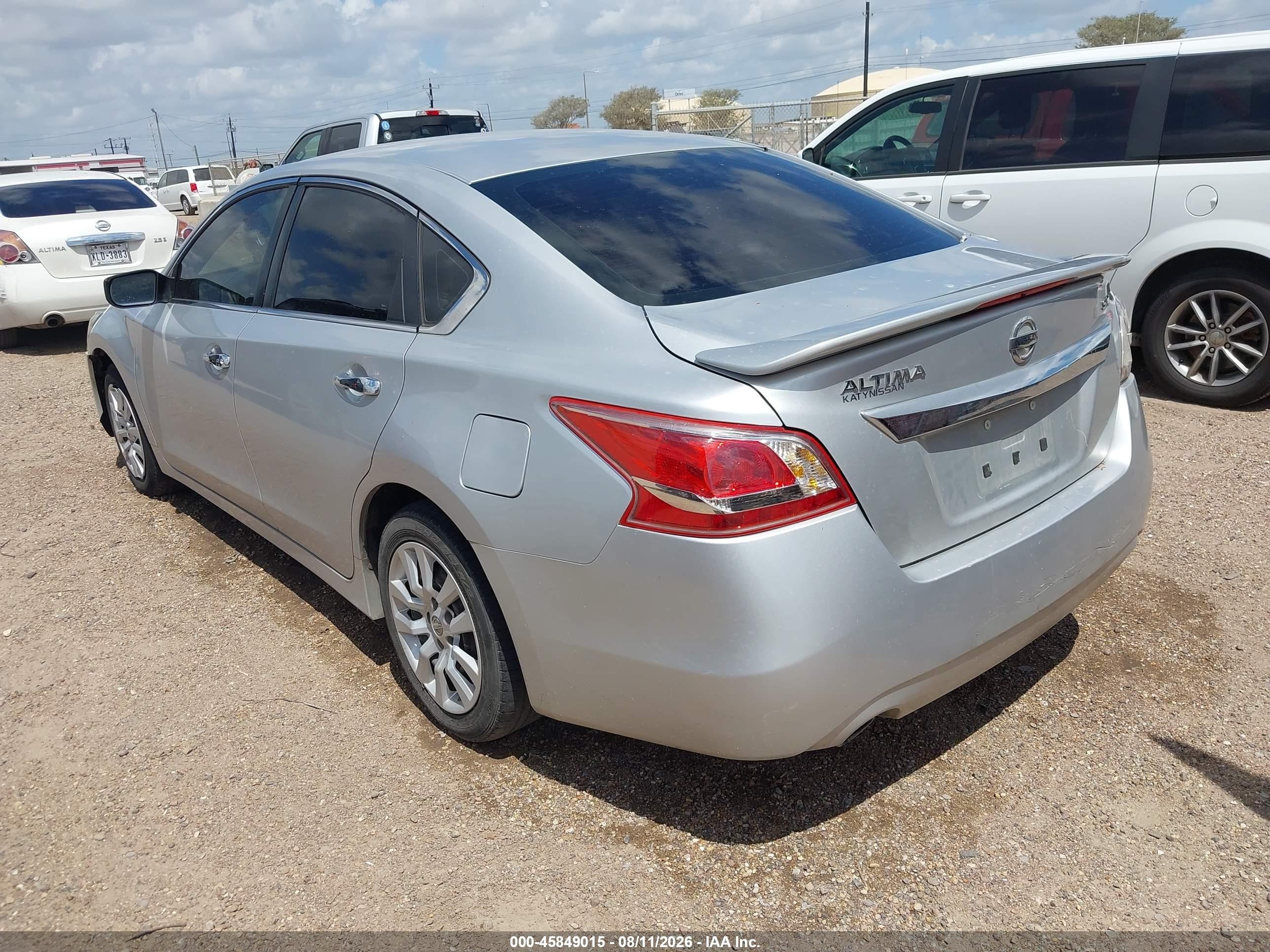 2013 Nissan Altima 2.5 S Silver vin: 1N4AL3AP4DC255365