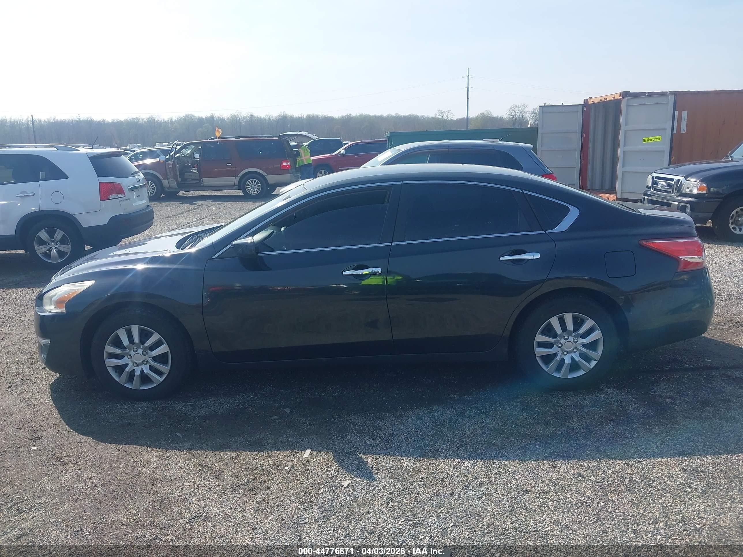 2013 Nissan Altima 2.5 S Black vin: 1N4AL3AP4DC264521