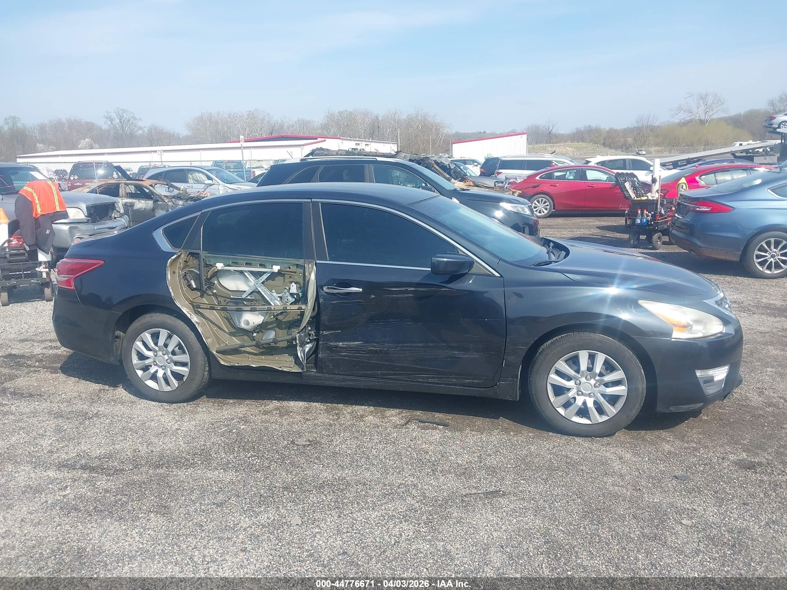 2013 Nissan Altima 2.5 S Black vin: 1N4AL3AP4DC264521
