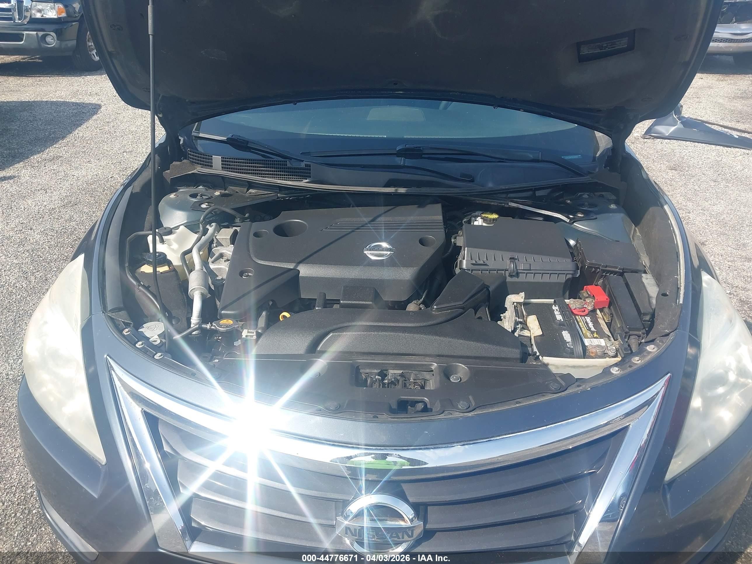 2013 Nissan Altima 2.5 S Black vin: 1N4AL3AP4DC264521