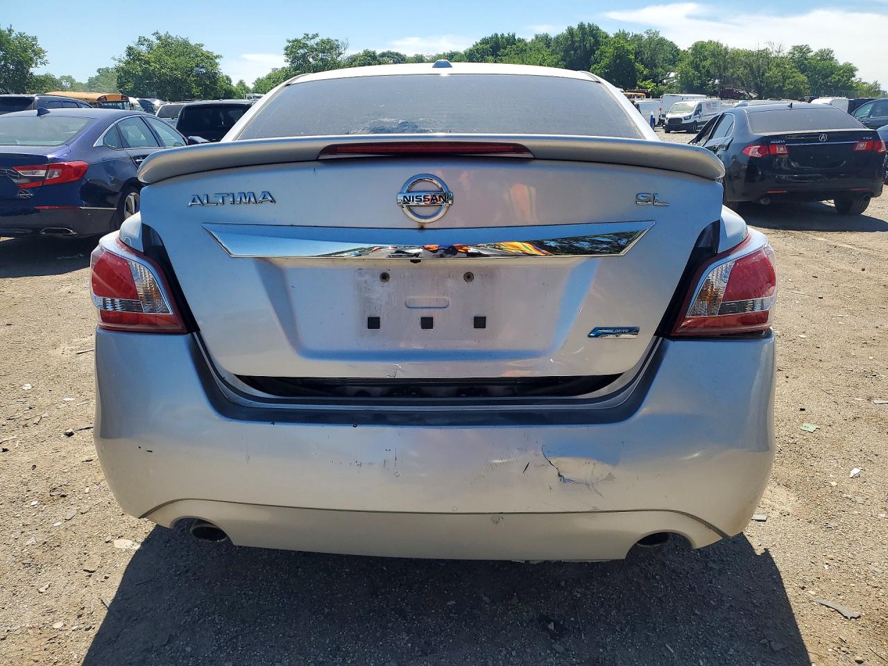 2013 Nissan Altima 2.5 Silver vin: 1N4AL3AP4DC273185