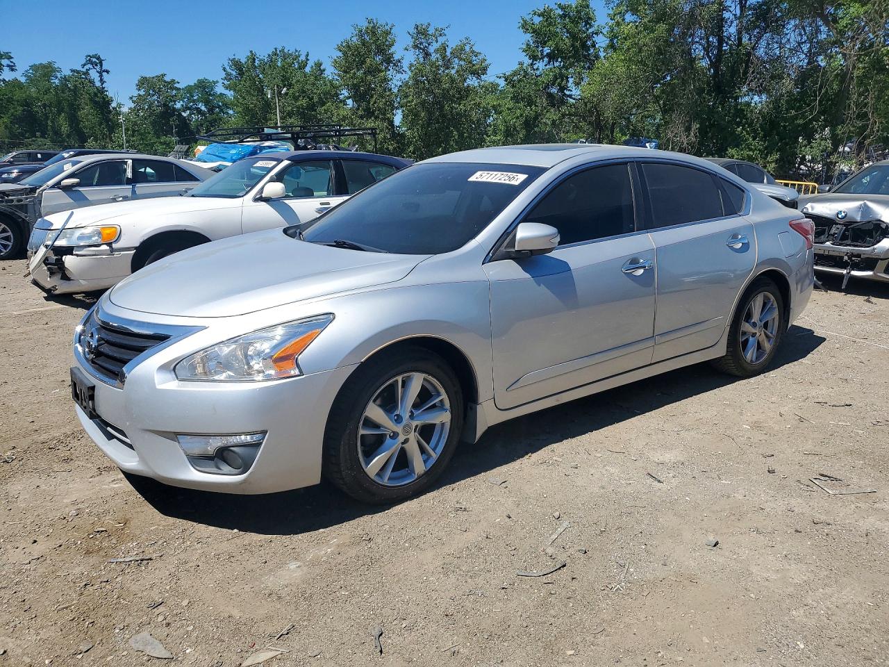 2013 Nissan Altima 2.5 Silver vin: 1N4AL3AP4DC273185