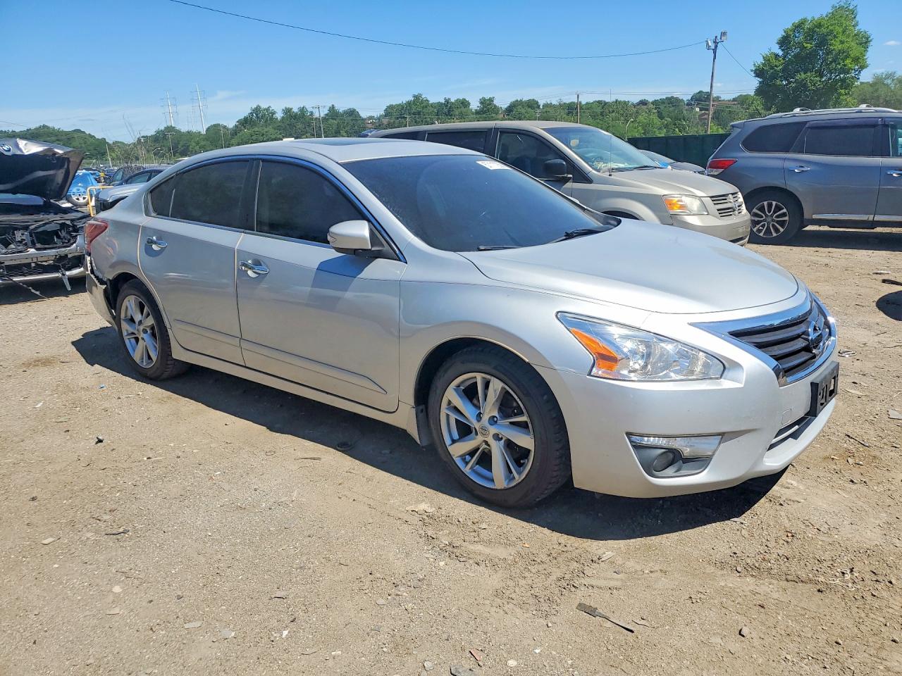 2013 Nissan Altima 2.5 Silver vin: 1N4AL3AP4DC273185