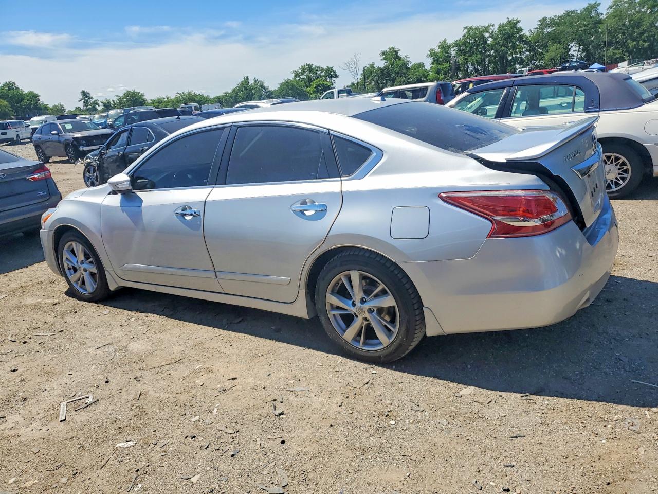 2013 Nissan Altima 2.5 Silver vin: 1N4AL3AP4DC273185