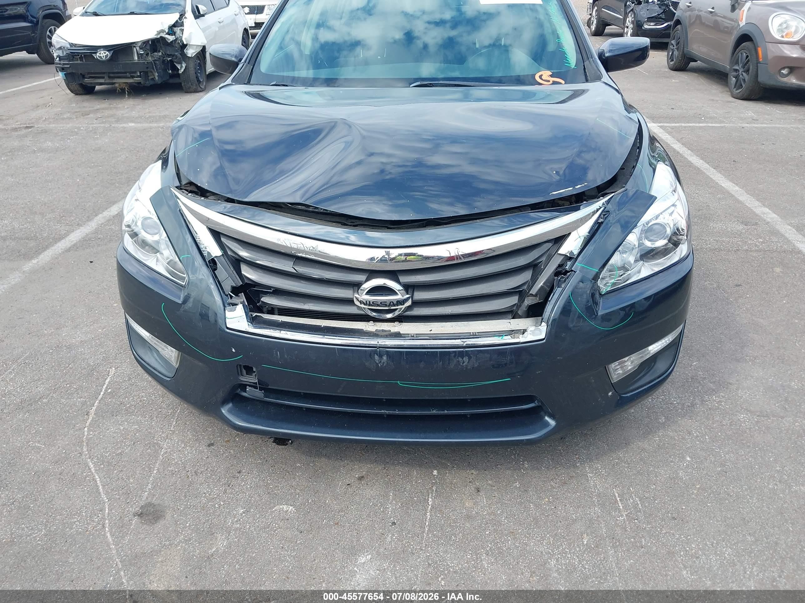 2013 Nissan Altima 2.5 S Blue vin: 1N4AL3AP4DC274563