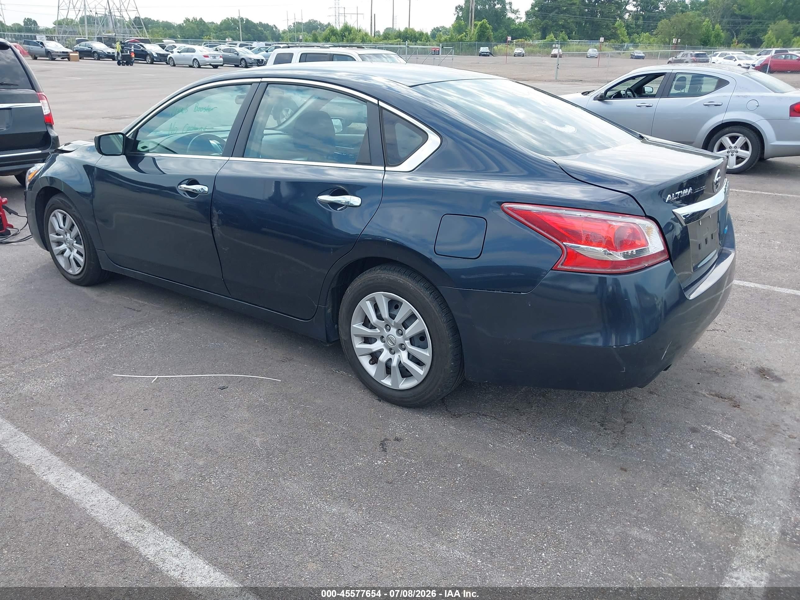 2013 Nissan Altima 2.5 S Blue vin: 1N4AL3AP4DC274563