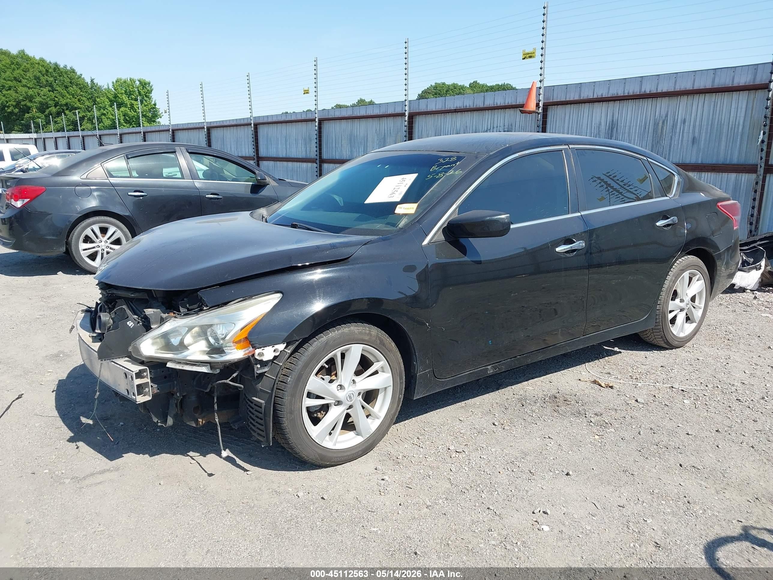2013 Nissan Altima 2.5 S Black vin: 1N4AL3AP4DC901505