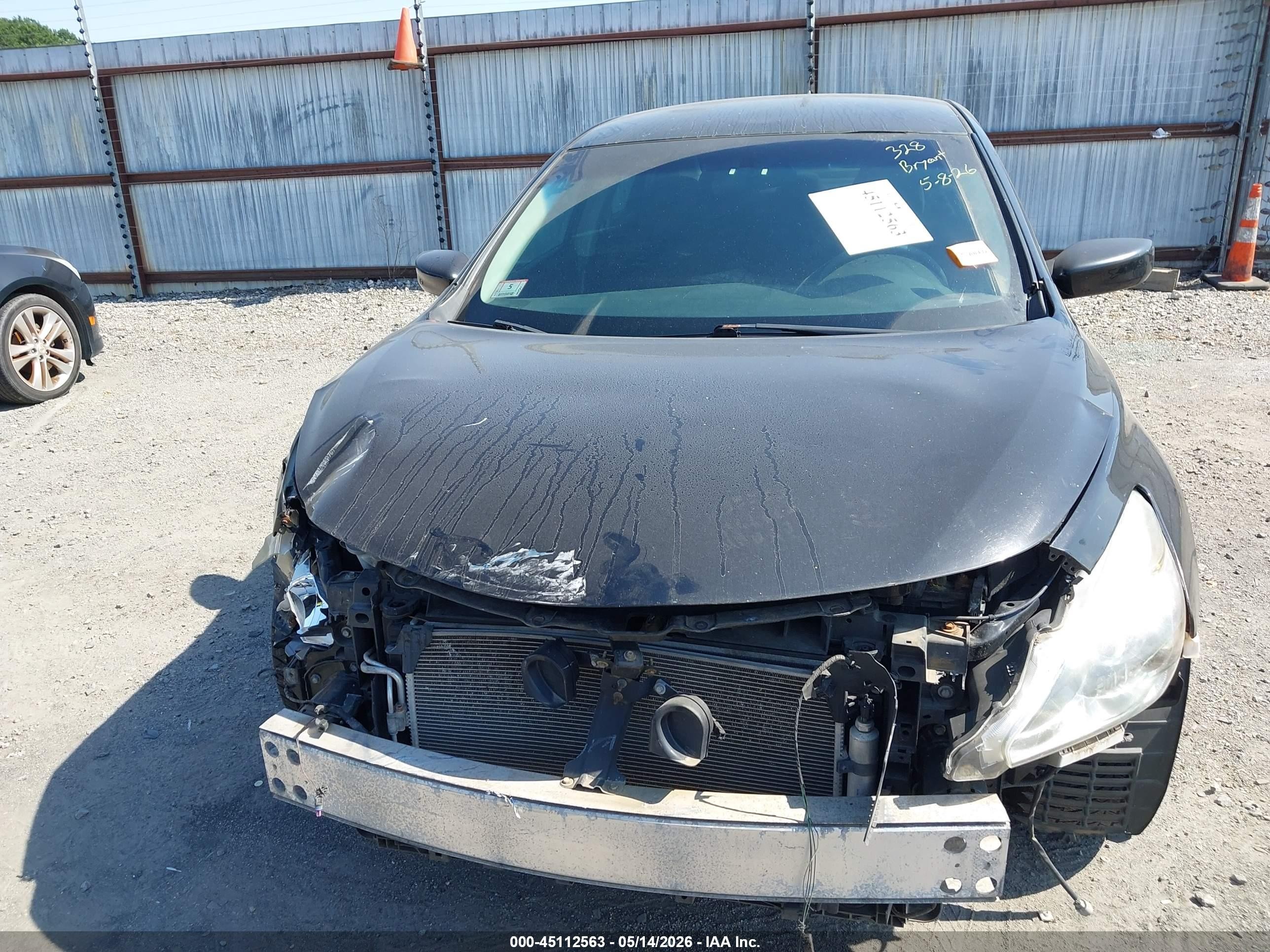 2013 Nissan Altima 2.5 S Black vin: 1N4AL3AP4DC901505