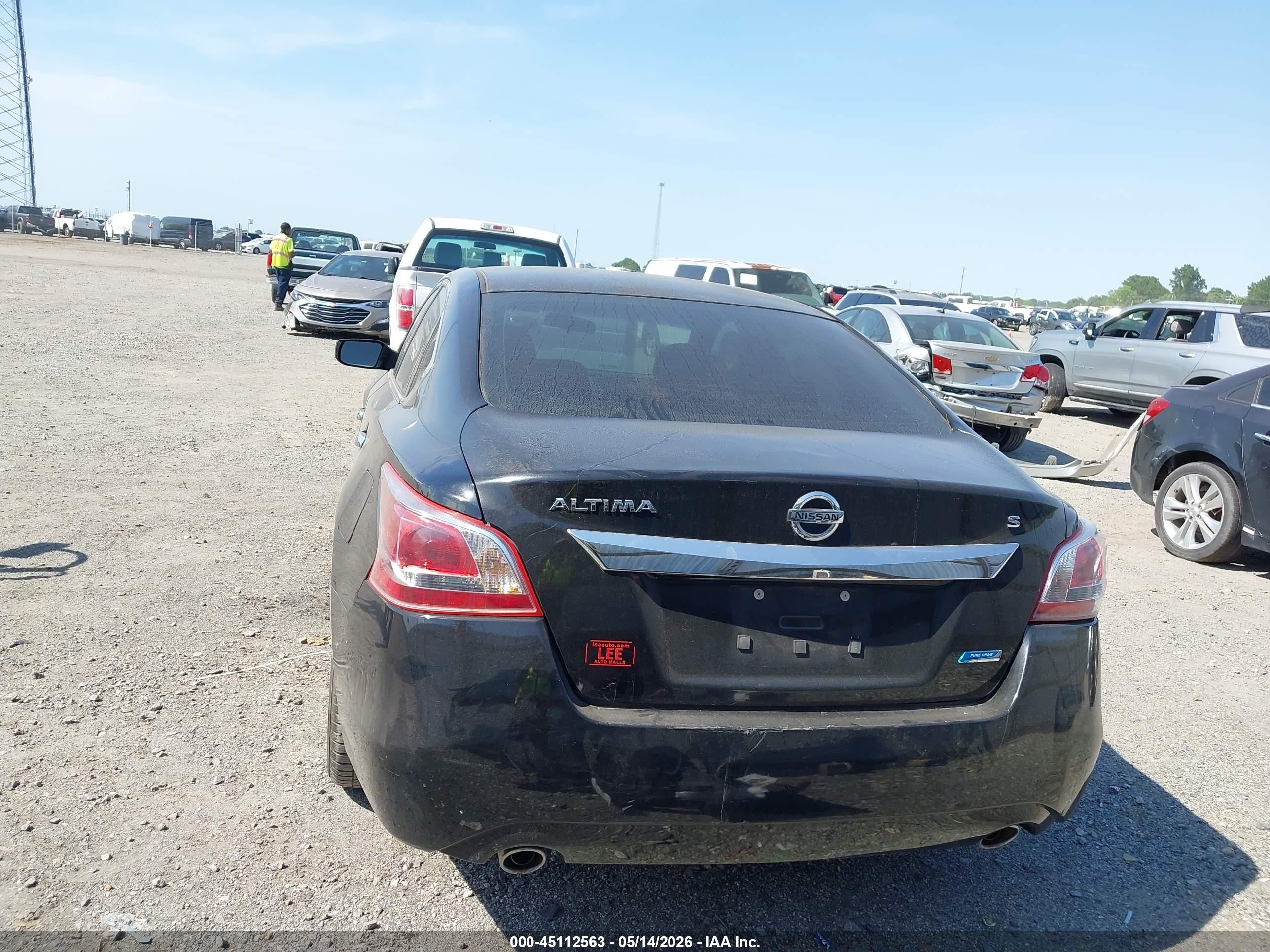 2013 Nissan Altima 2.5 S Black vin: 1N4AL3AP4DC901505