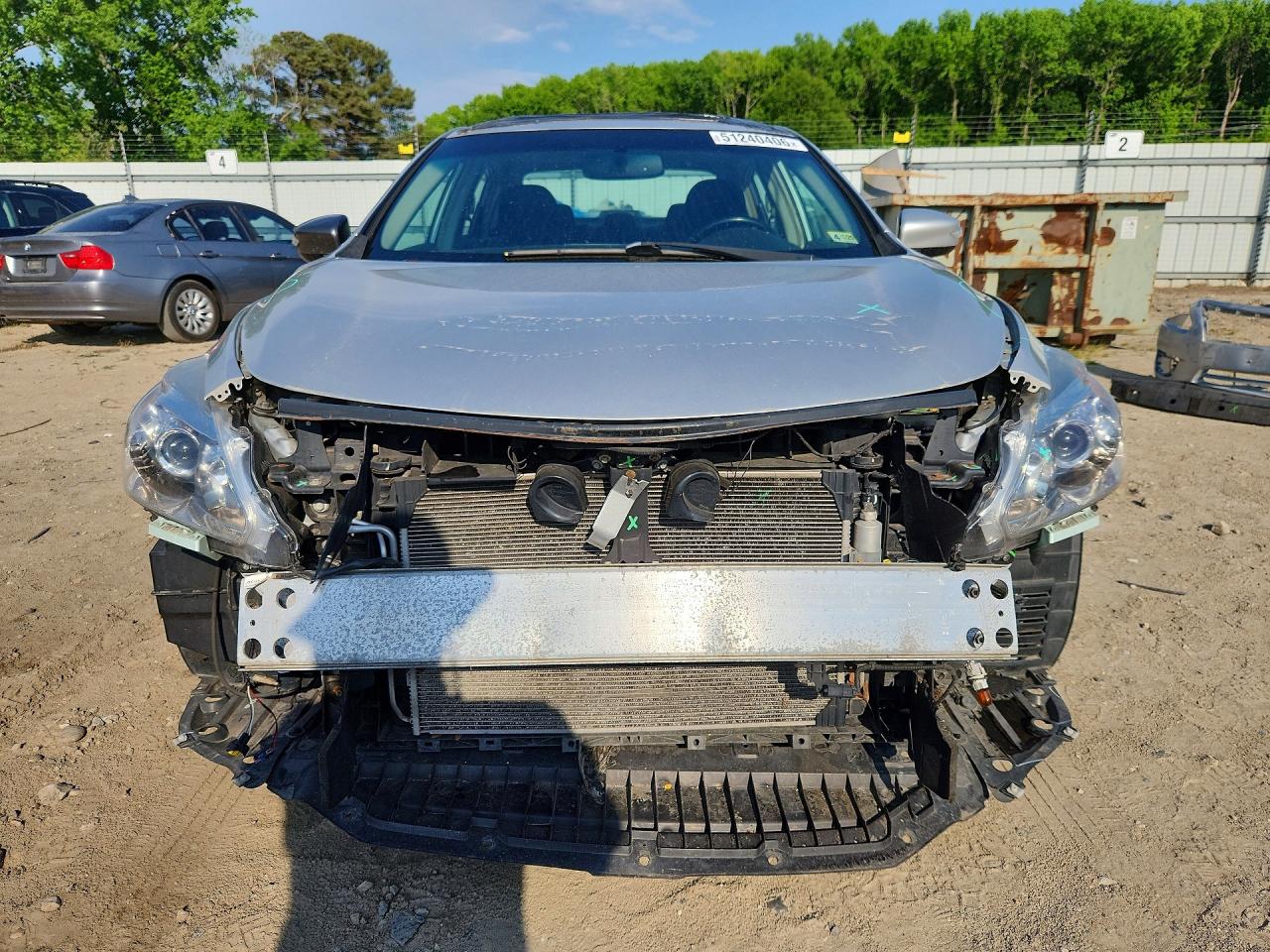2013 Nissan Altima 2.5 Silver vin: 1N4AL3AP4DC916571