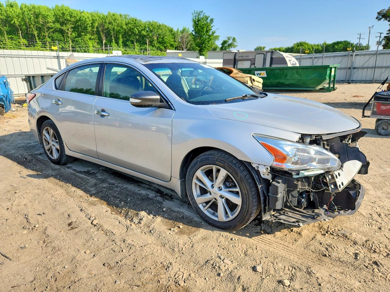 2013 Nissan Altima 2.5 Silver vin: 1N4AL3AP4DC916571