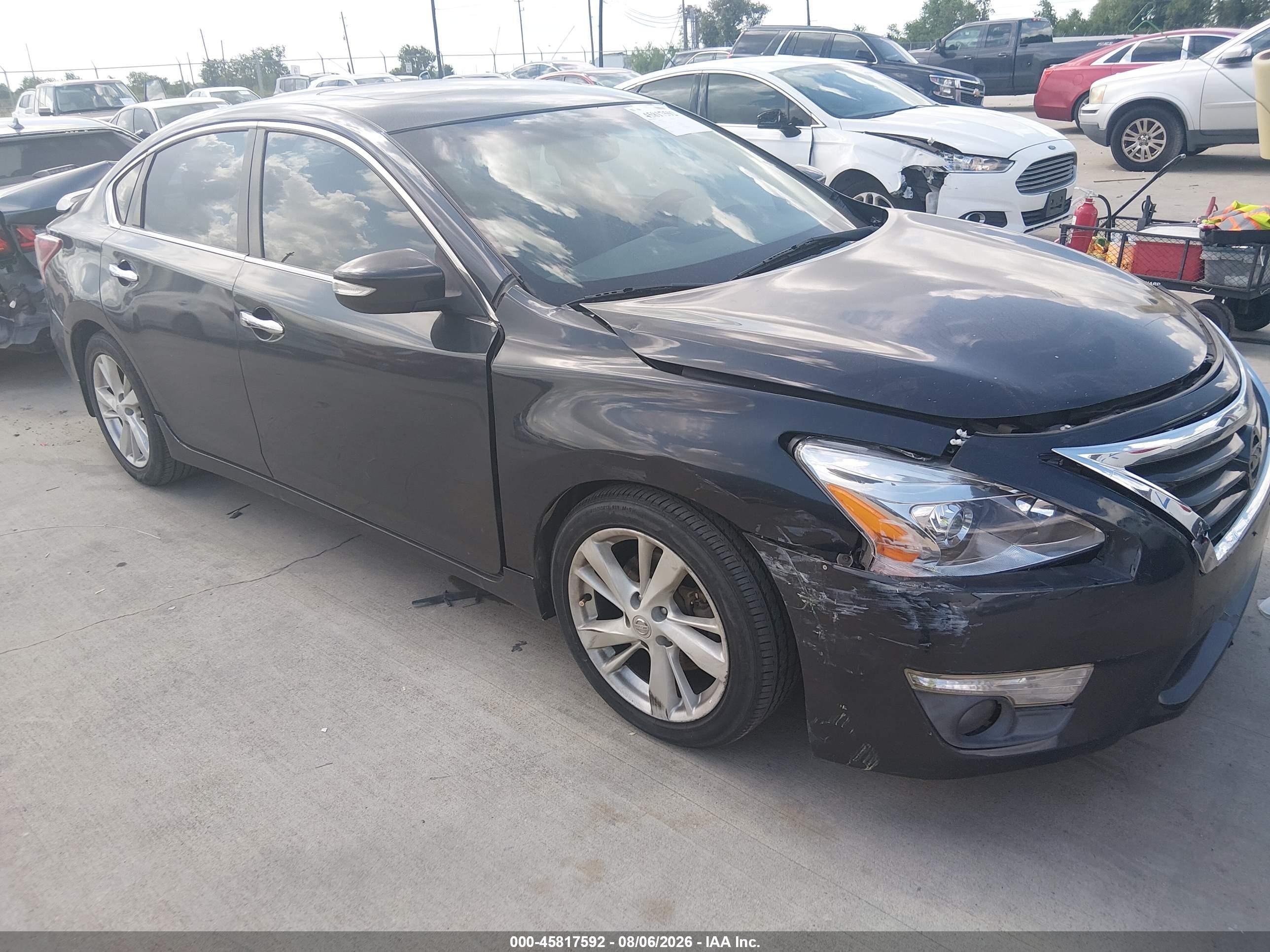 2013 Nissan Altima 2.5 Sl Black vin: 1N4AL3AP4DC917221