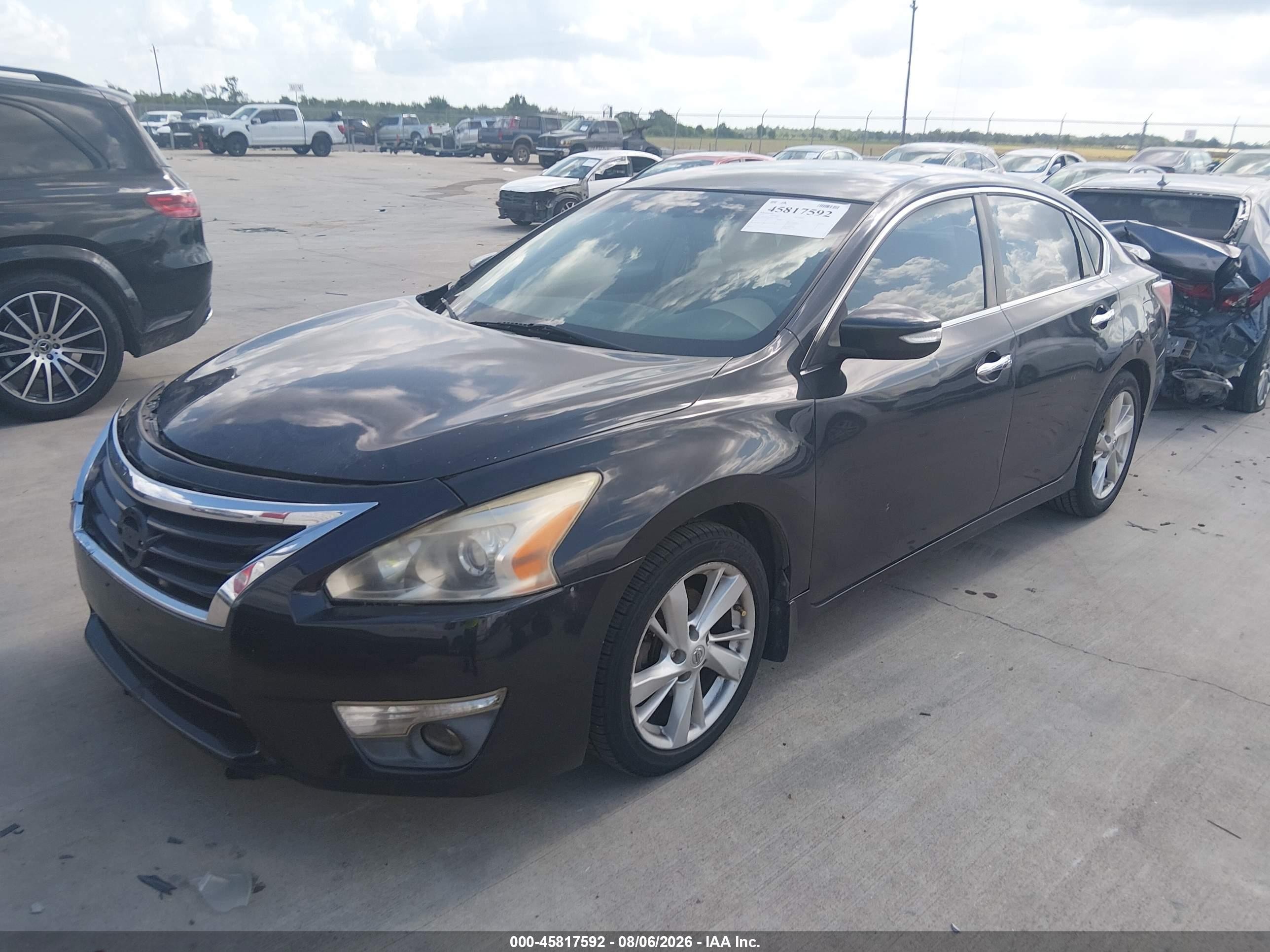 2013 Nissan Altima 2.5 Sl Black vin: 1N4AL3AP4DC917221