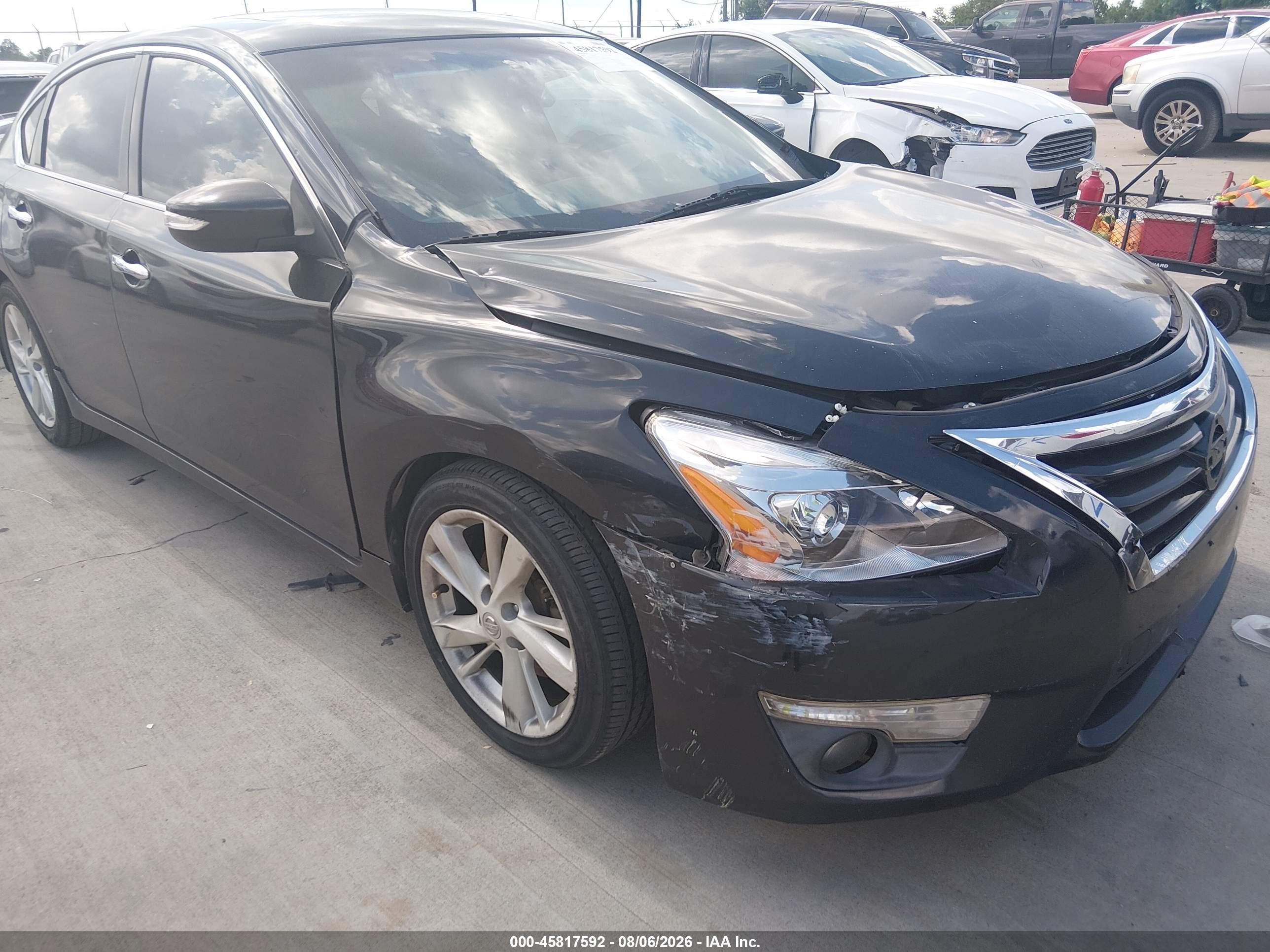 2013 Nissan Altima 2.5 Sl Black vin: 1N4AL3AP4DC917221