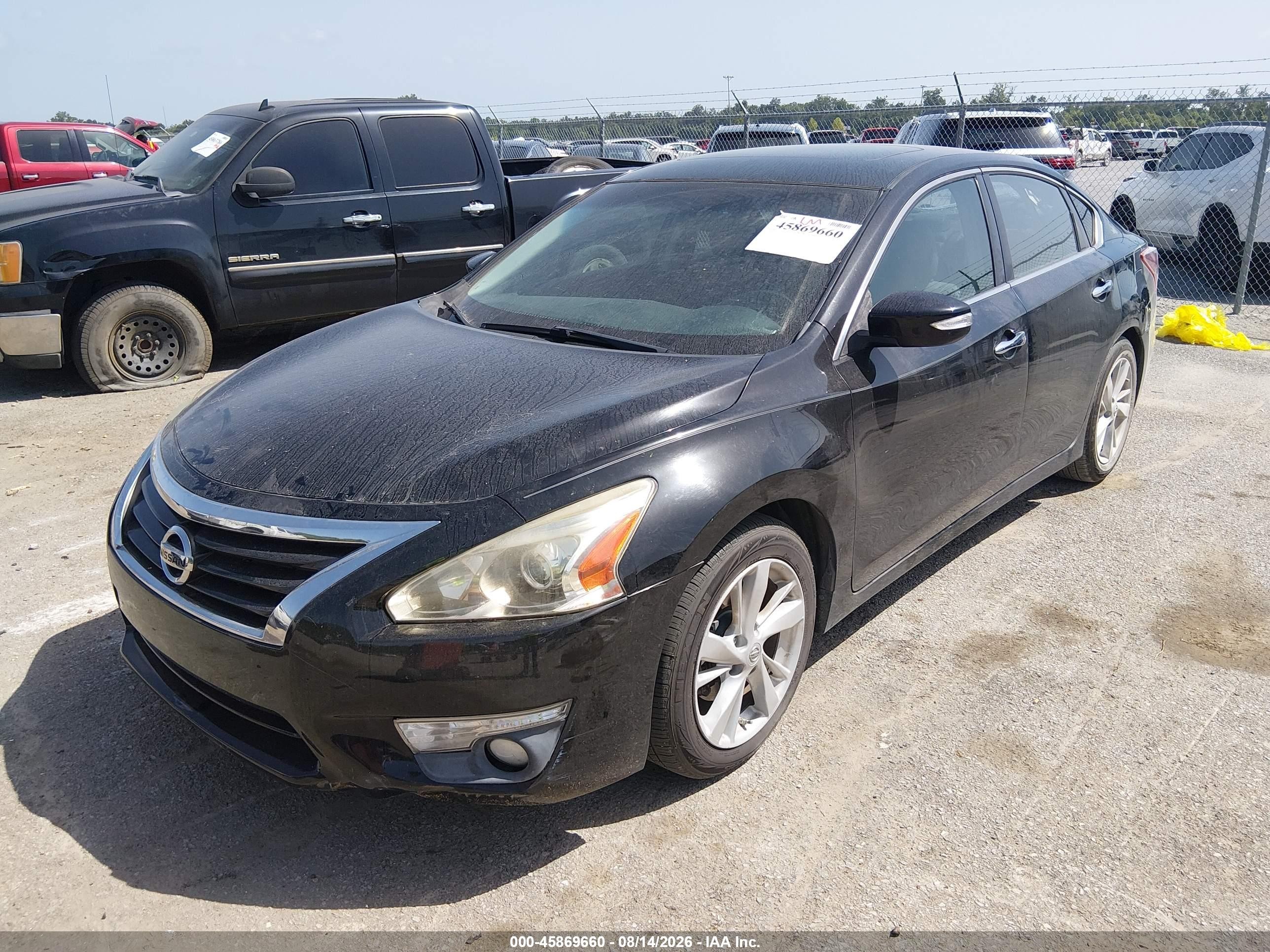 2013 Nissan Altima 2.5 Sl Black vin: 1N4AL3AP4DC917574