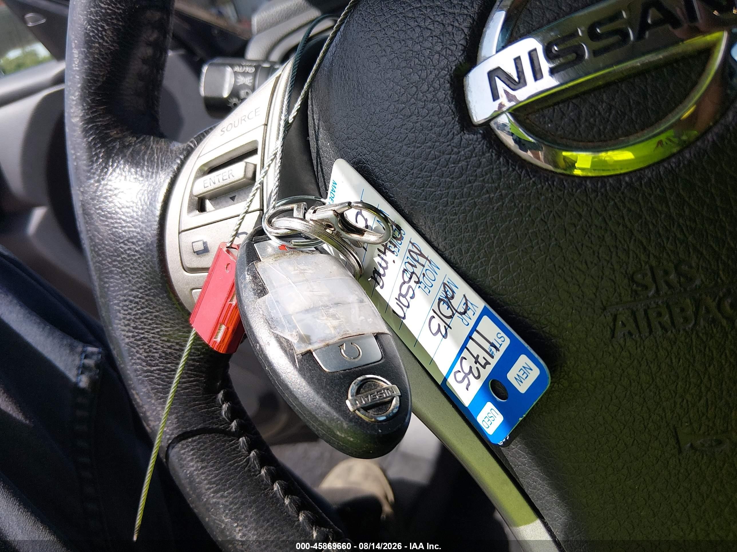 2013 Nissan Altima 2.5 Sl Black vin: 1N4AL3AP4DC917574