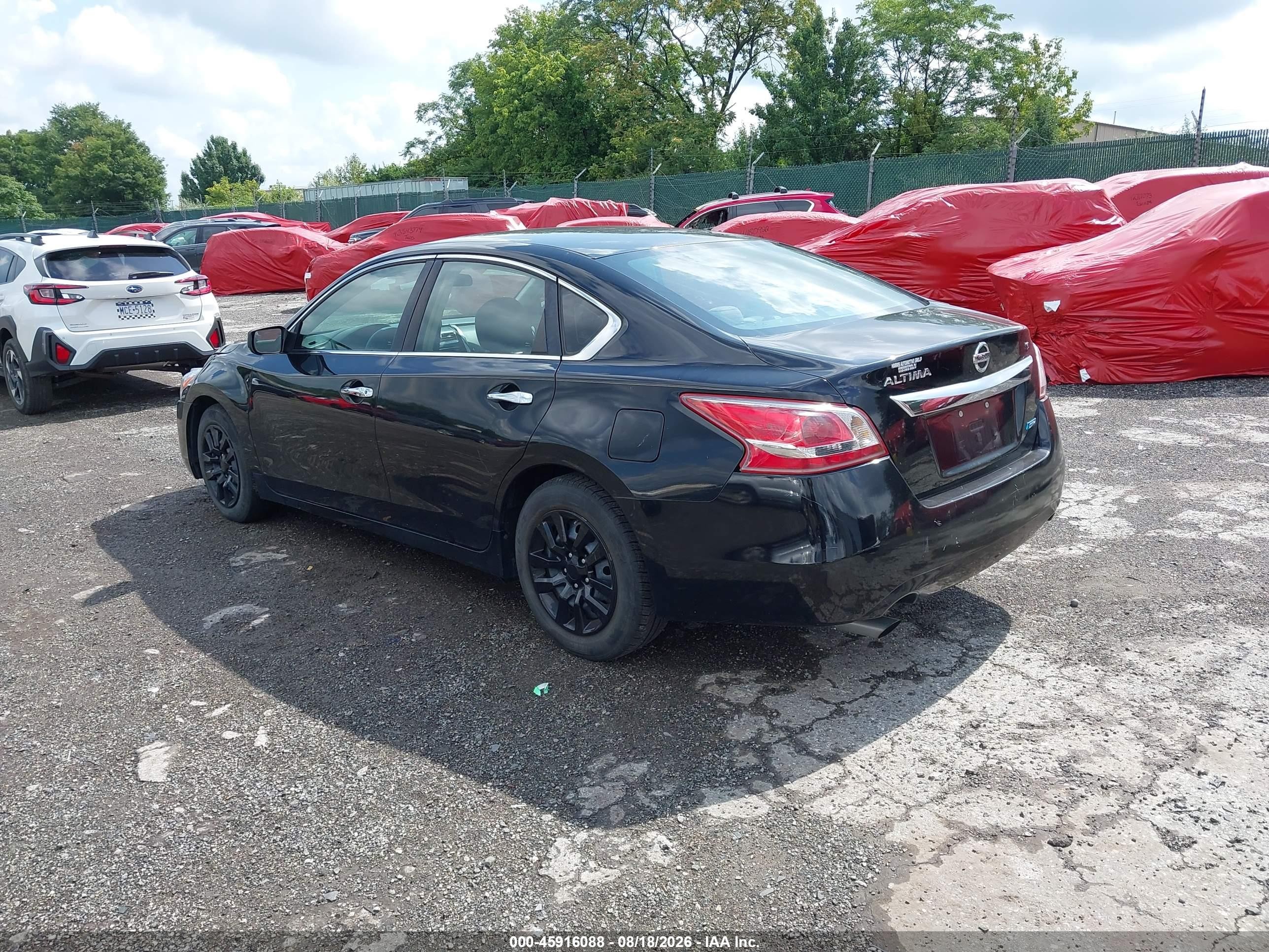 2013 Nissan Altima 2.5 S Black vin: 1N4AL3AP4DC918448