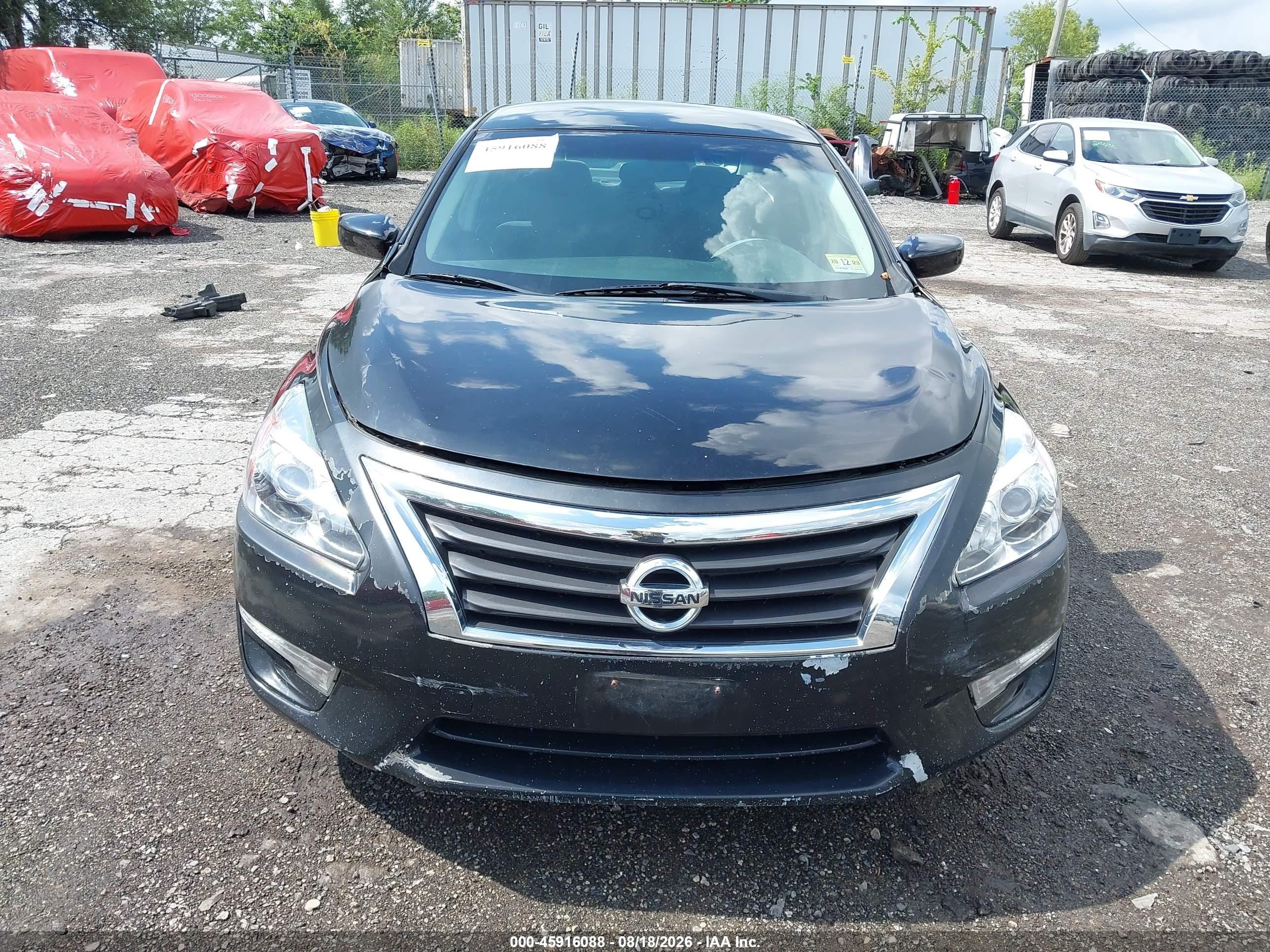2013 Nissan Altima 2.5 S Black vin: 1N4AL3AP4DC918448