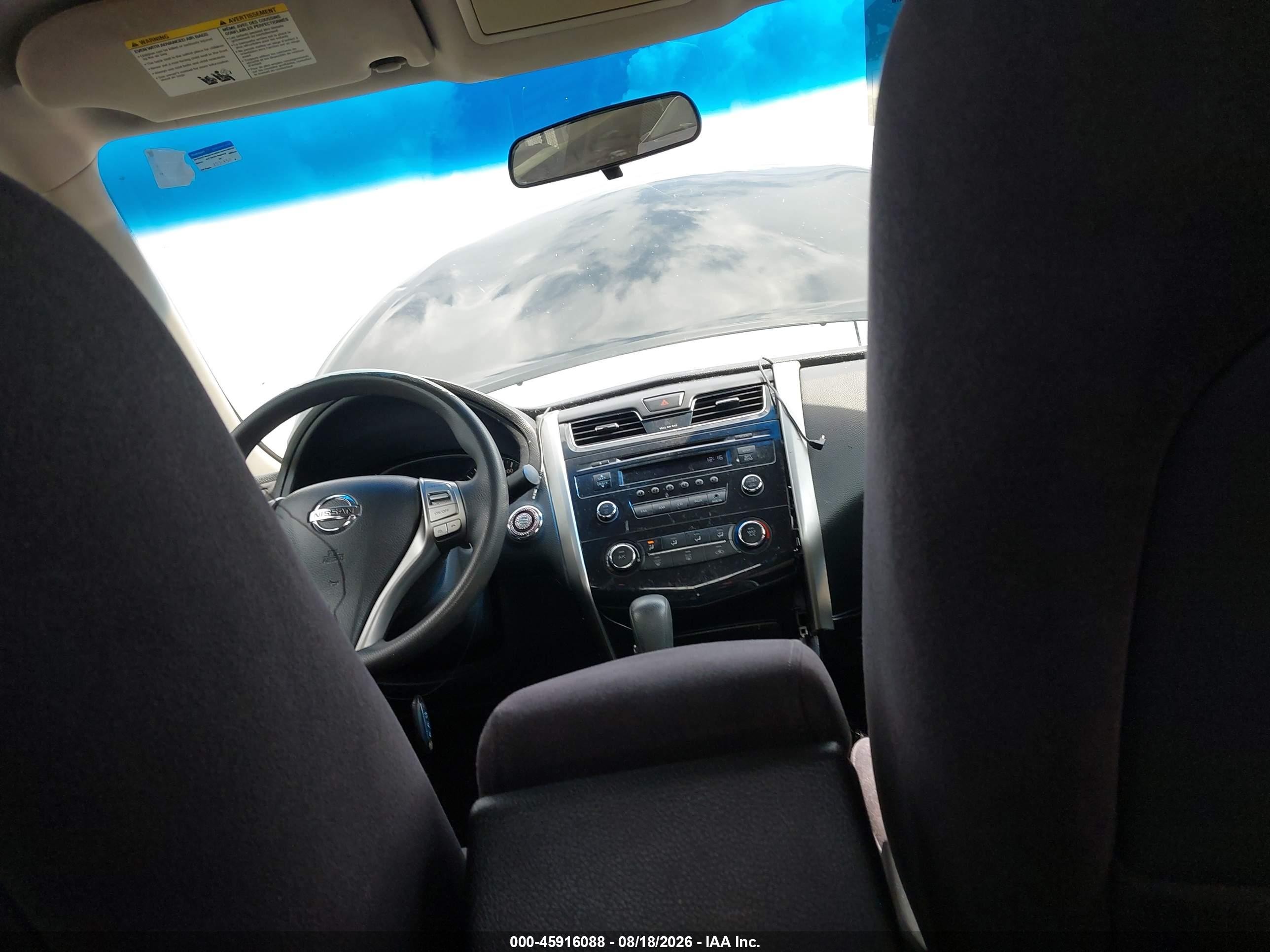 2013 Nissan Altima 2.5 S Black vin: 1N4AL3AP4DC918448
