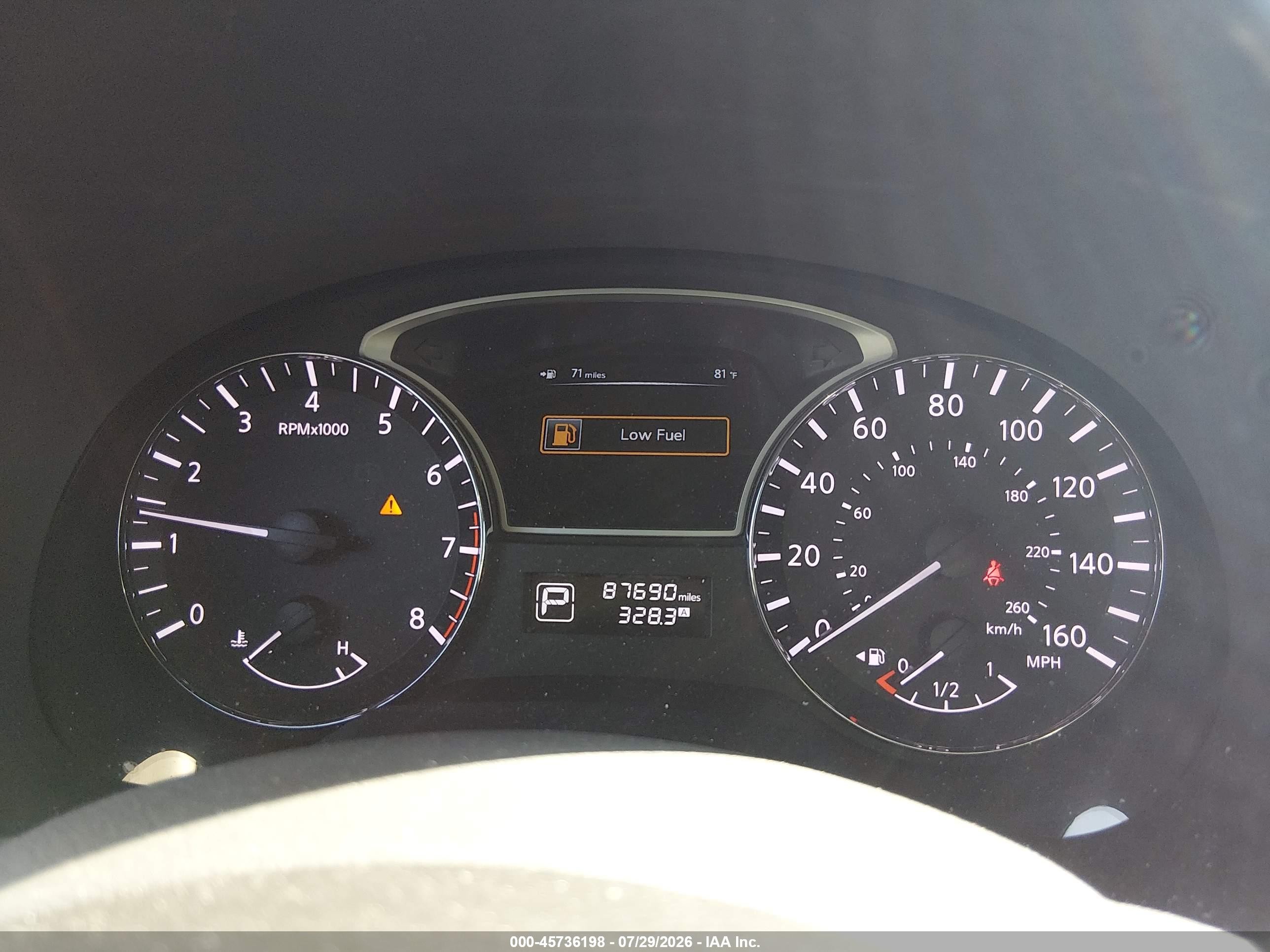 2013 Nissan Altima 2.5 Sv Silver vin: 1N4AL3AP4DN403602