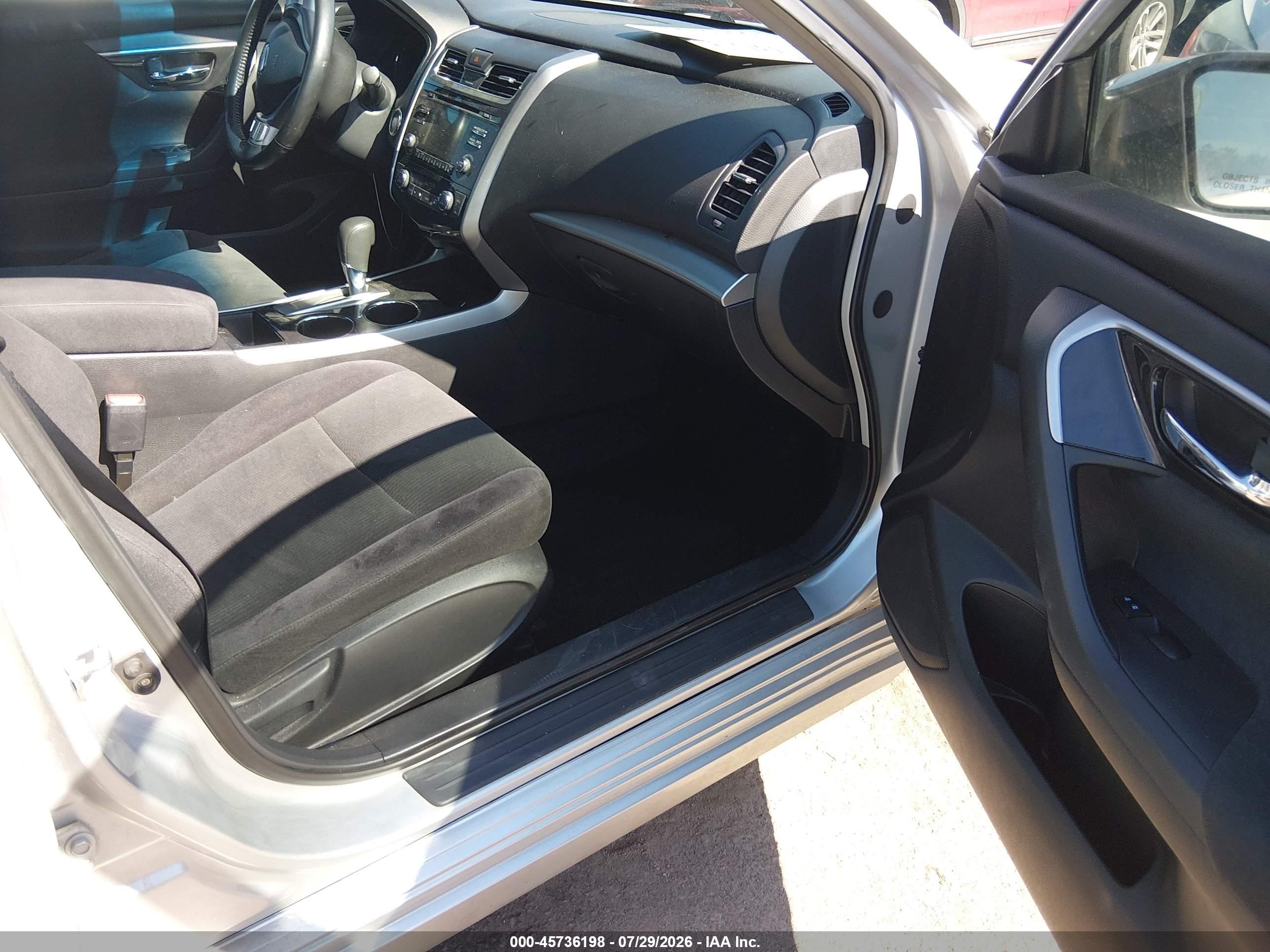 2013 Nissan Altima 2.5 Sv Silver vin: 1N4AL3AP4DN403602