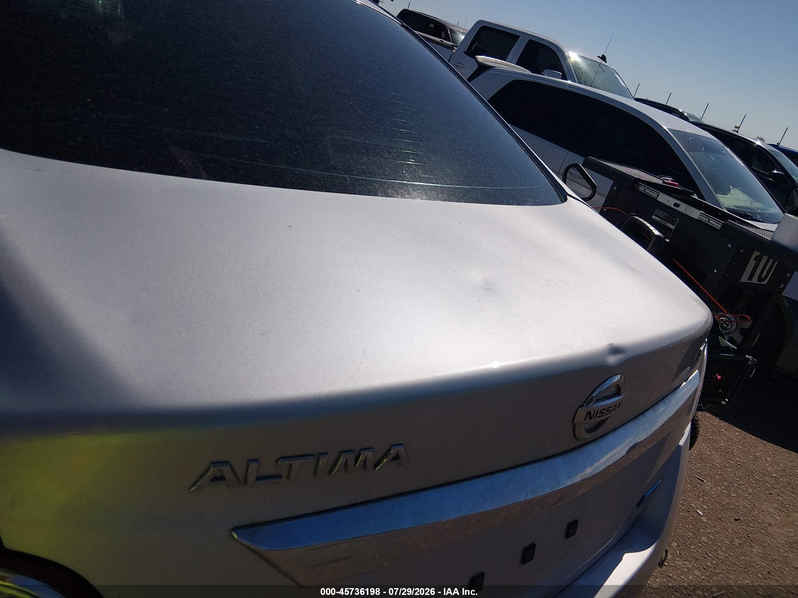 2013 Nissan Altima 2.5 Sv Silver vin: 1N4AL3AP4DN403602