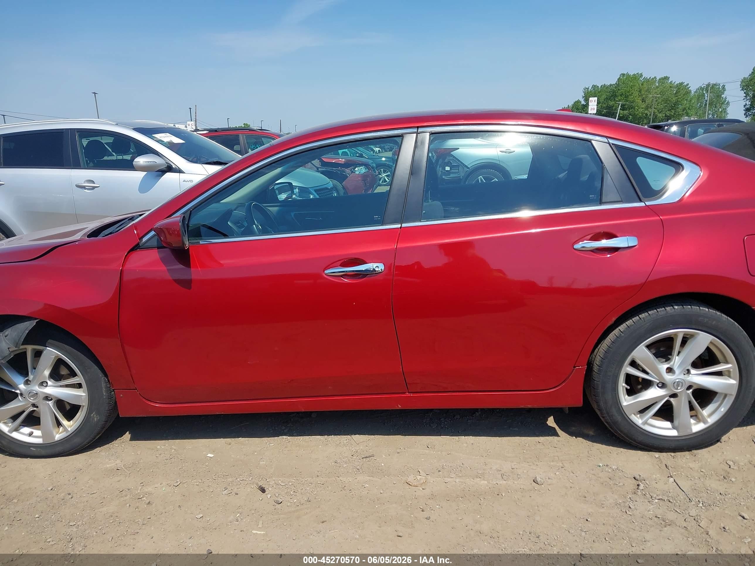 2013 Nissan Altima 2.5 Sv Красный vin: 1N4AL3AP4DN404958