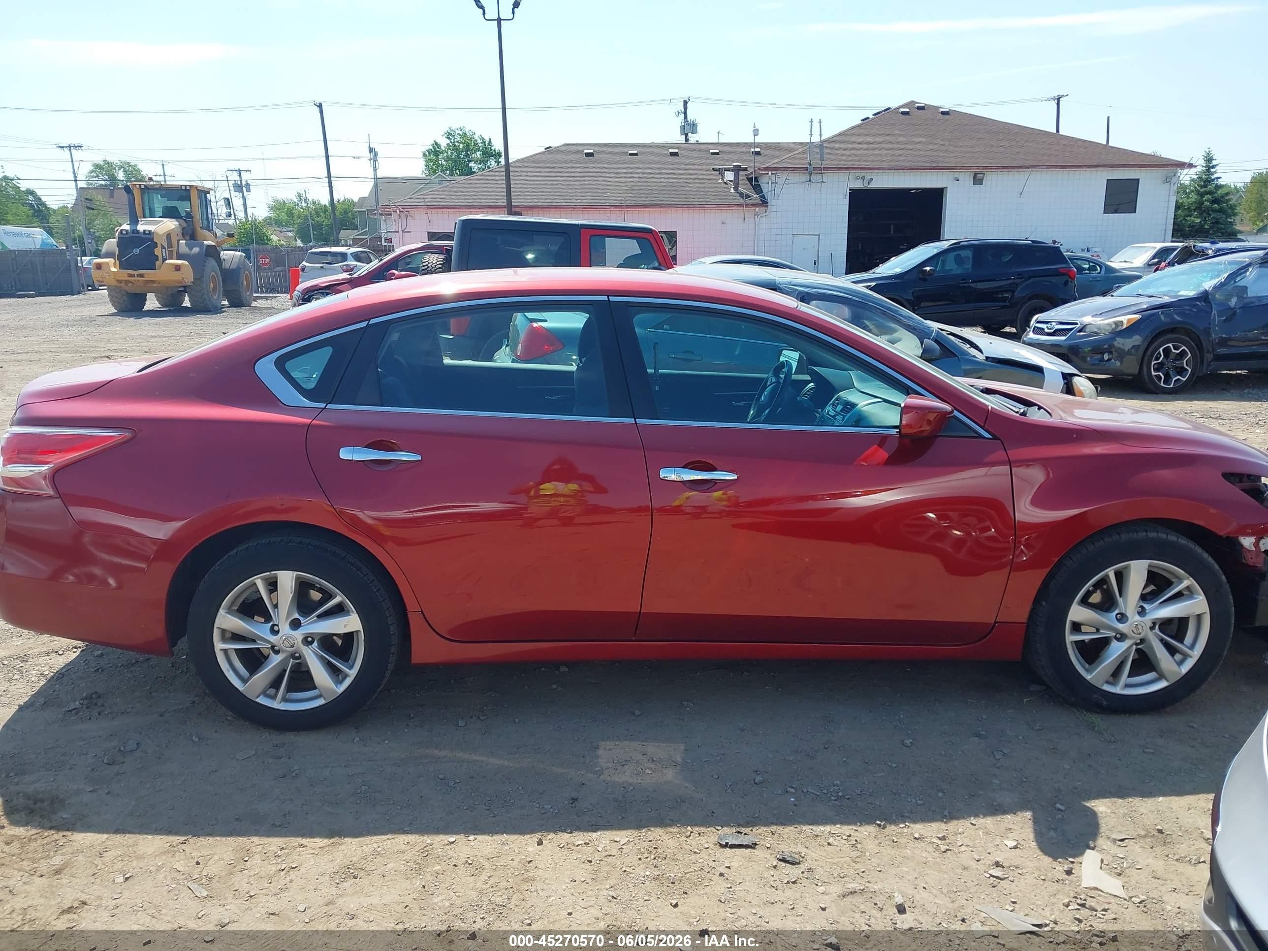 2013 Nissan Altima 2.5 Sv Красный vin: 1N4AL3AP4DN404958