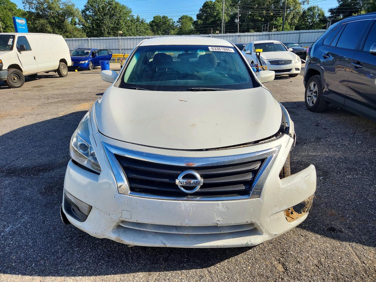 2013 Nissan Altima 2.5 Белый vin: 1N4AL3AP4DN417094