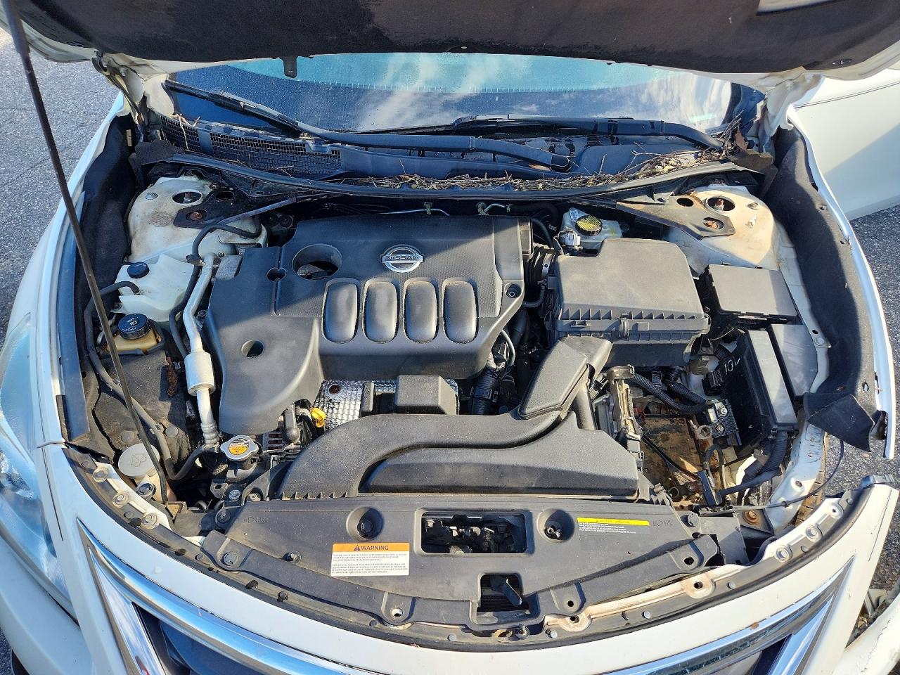 2013 Nissan Altima 2.5 Белый vin: 1N4AL3AP4DN417094