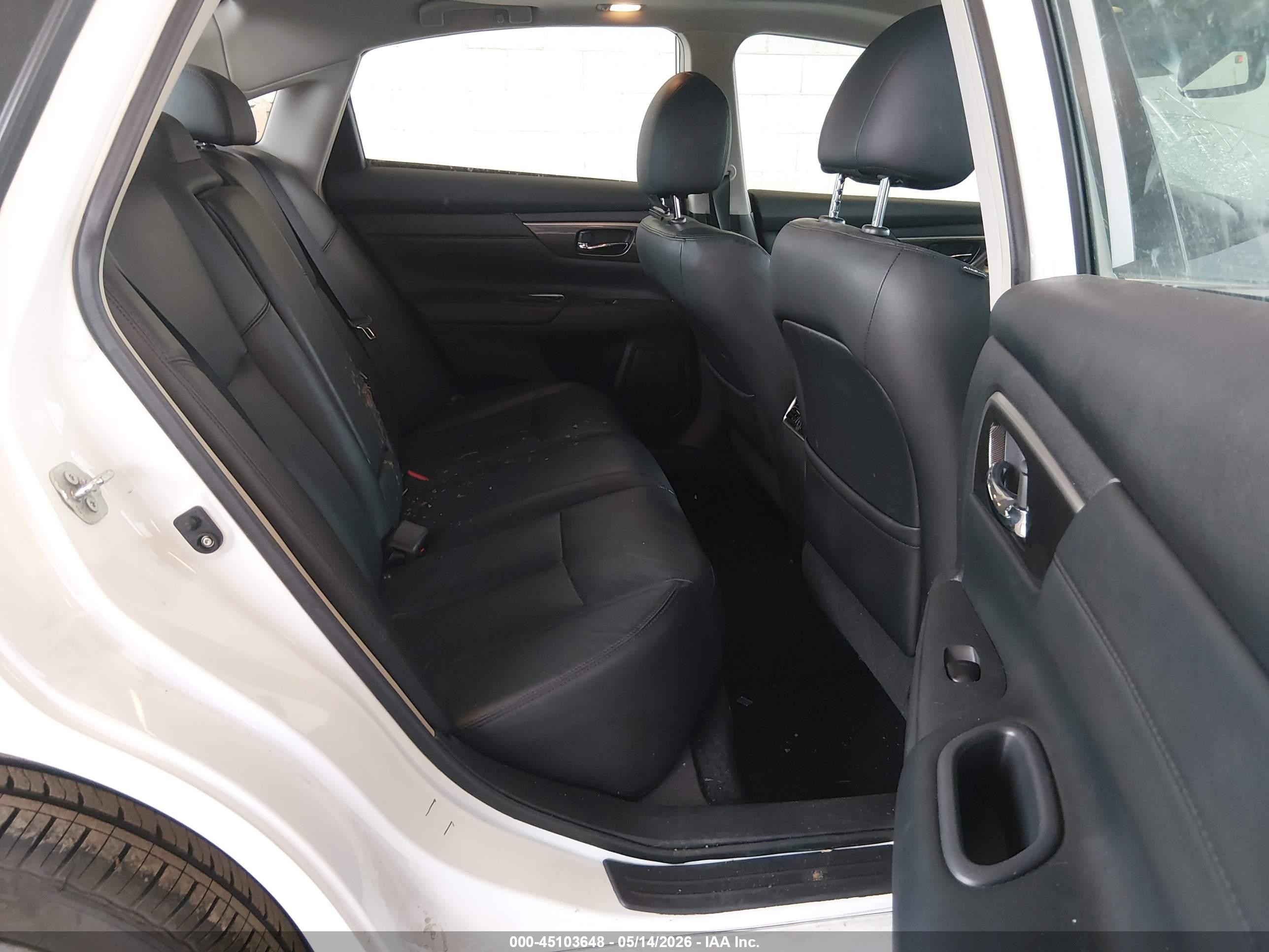 2013 Nissan Altima 2.5 Sl White vin: 1N4AL3AP4DN420366
